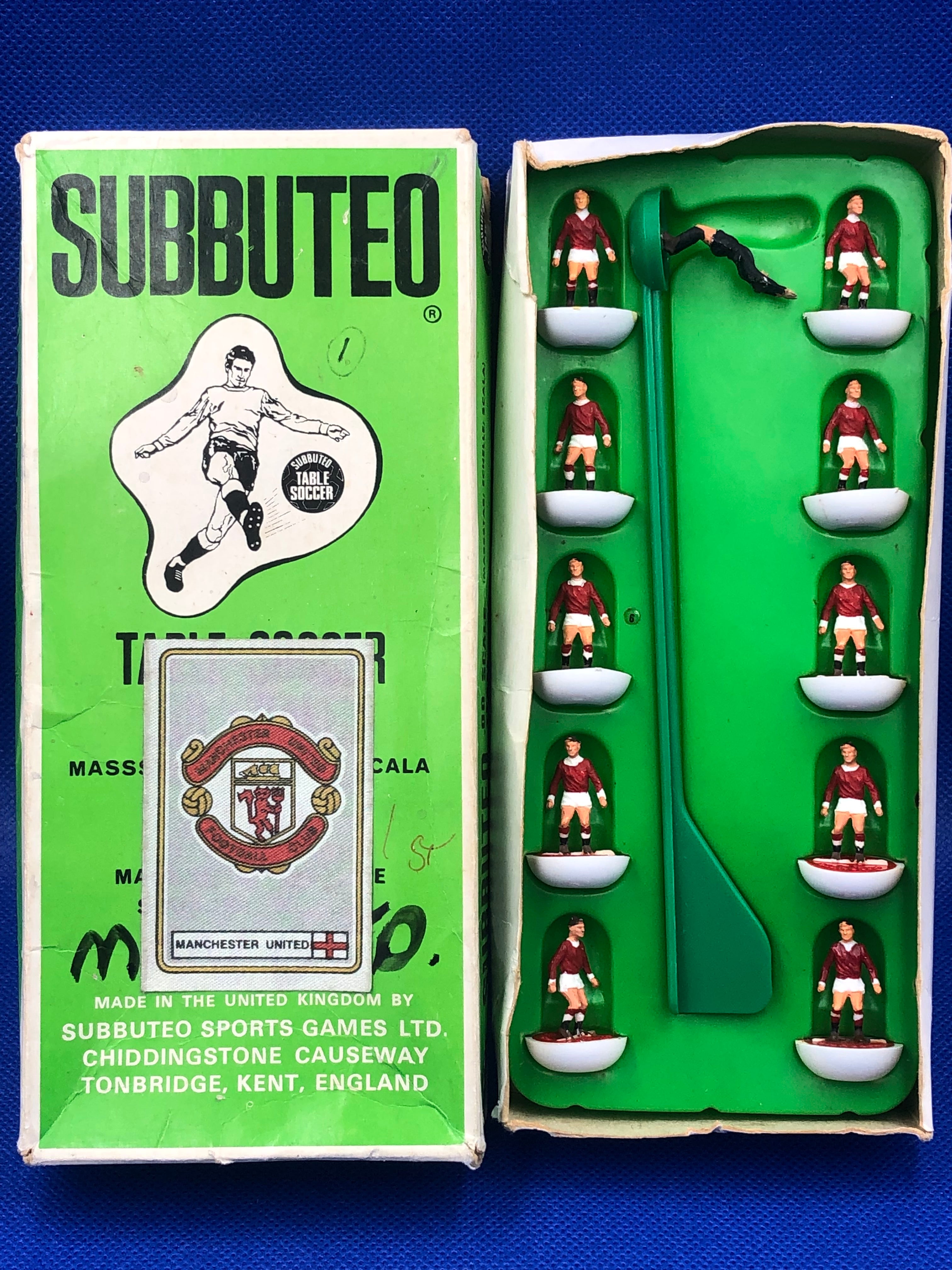 Subbuteo squadra HW Manchester United ref 100