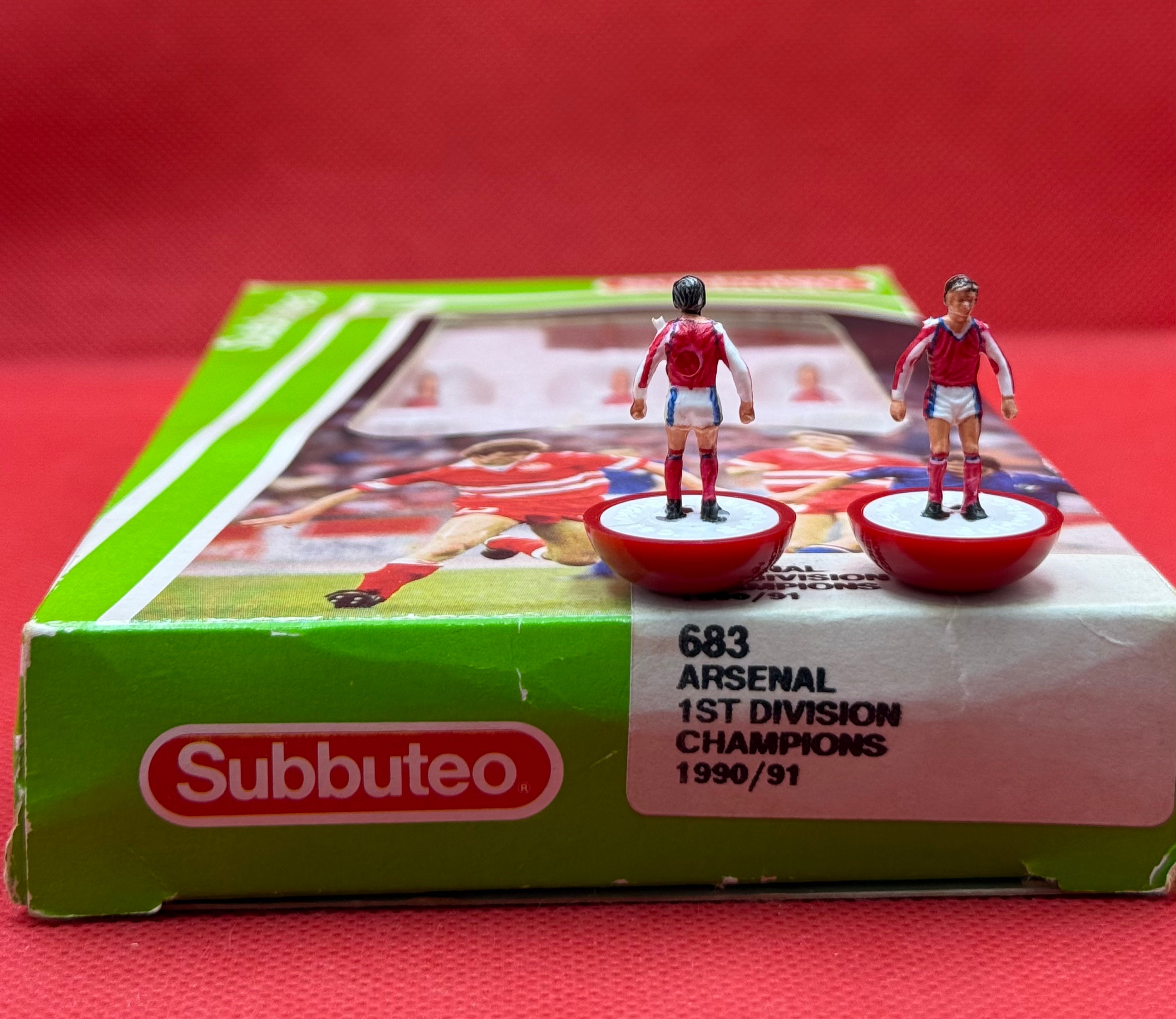 Subbuteo squadra Lw Arsenal ref 683 - 1St Division Champions 1990/91