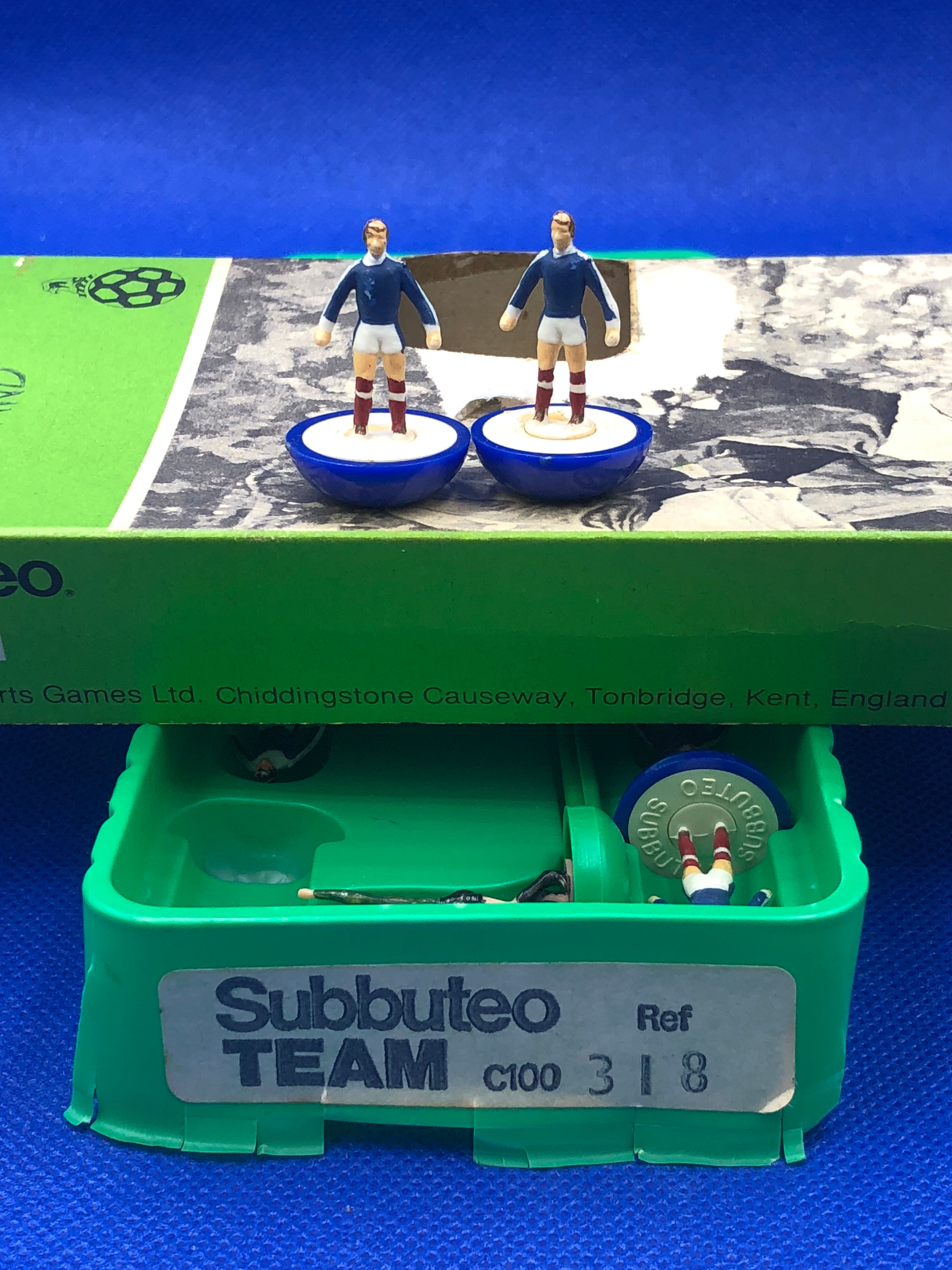 Subbuteo squadra Zombie Scozia ref 318 HP