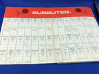 Subbuteo catalogo anni'70 con suggerimenti di gioco - In Italiano
