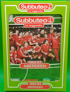 Subbuteo 'serie la leggenda lw' Aberdeen 1982/83 con libretto