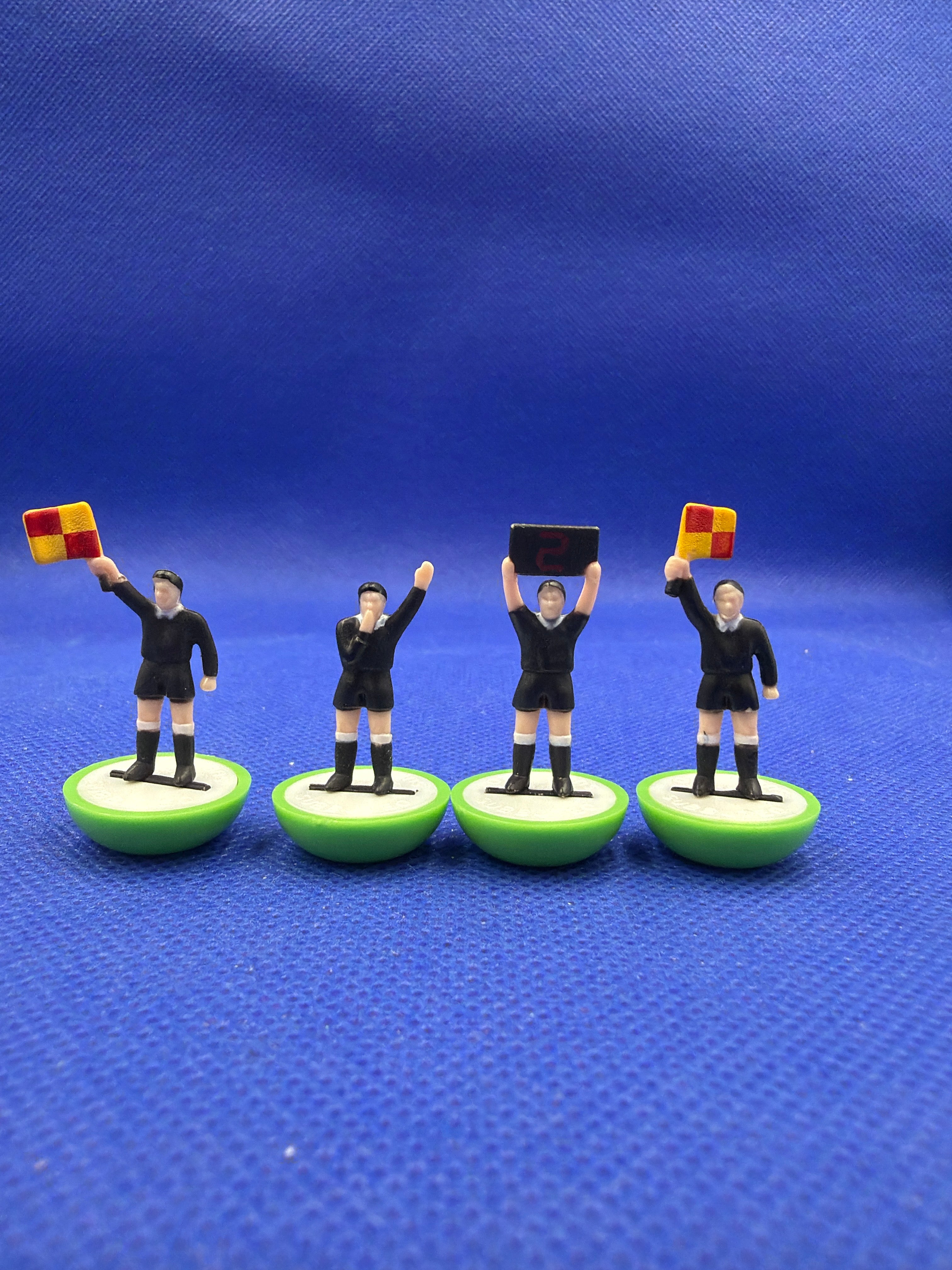 Subbuteo terna arbitrale + quarto uomo