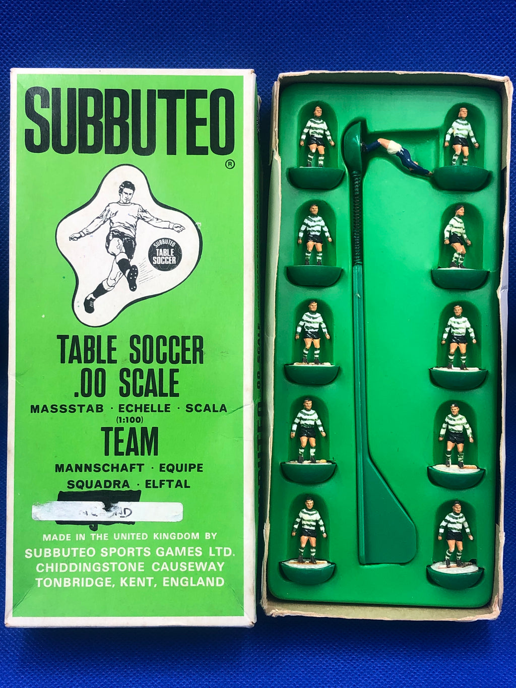 Subbuteo squadra HW Sporting Lisbona ref 277