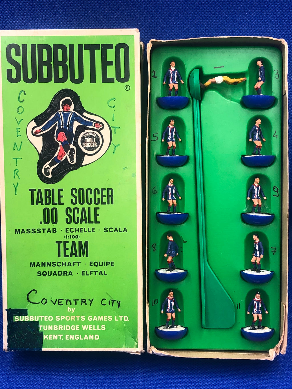 Subbuteo squadra HW Dundee ref 196