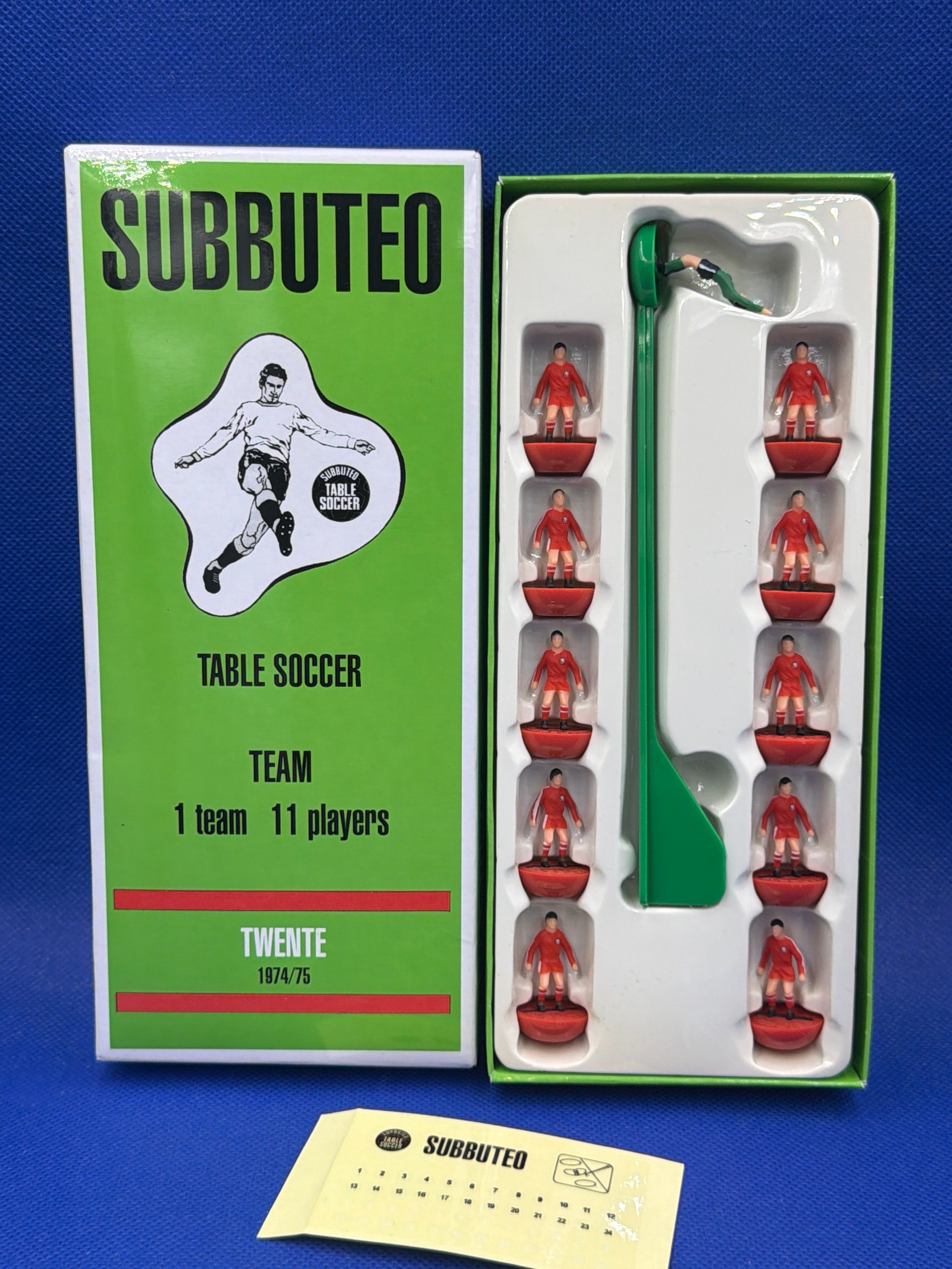Subbuteo squadra hw vintage leggenda Twente - con libretto