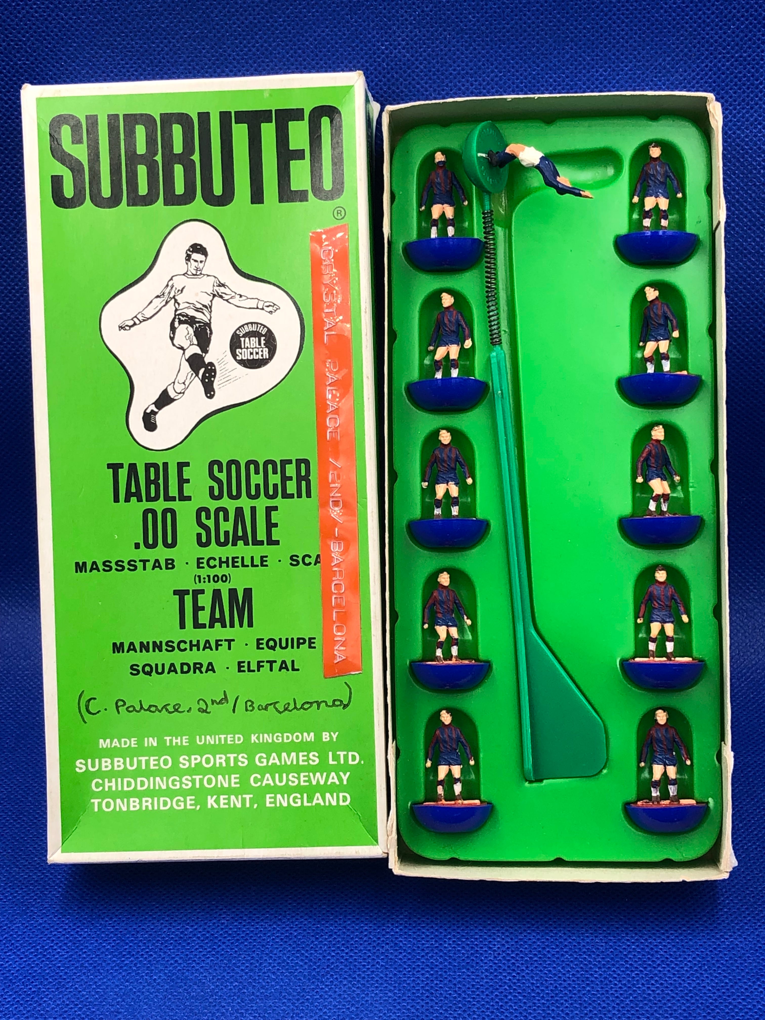 Subbuteo squadra hw Barcellona ref 019