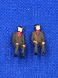 Subbuteo personaggio stadio Abito Marrone Camicia Rossa