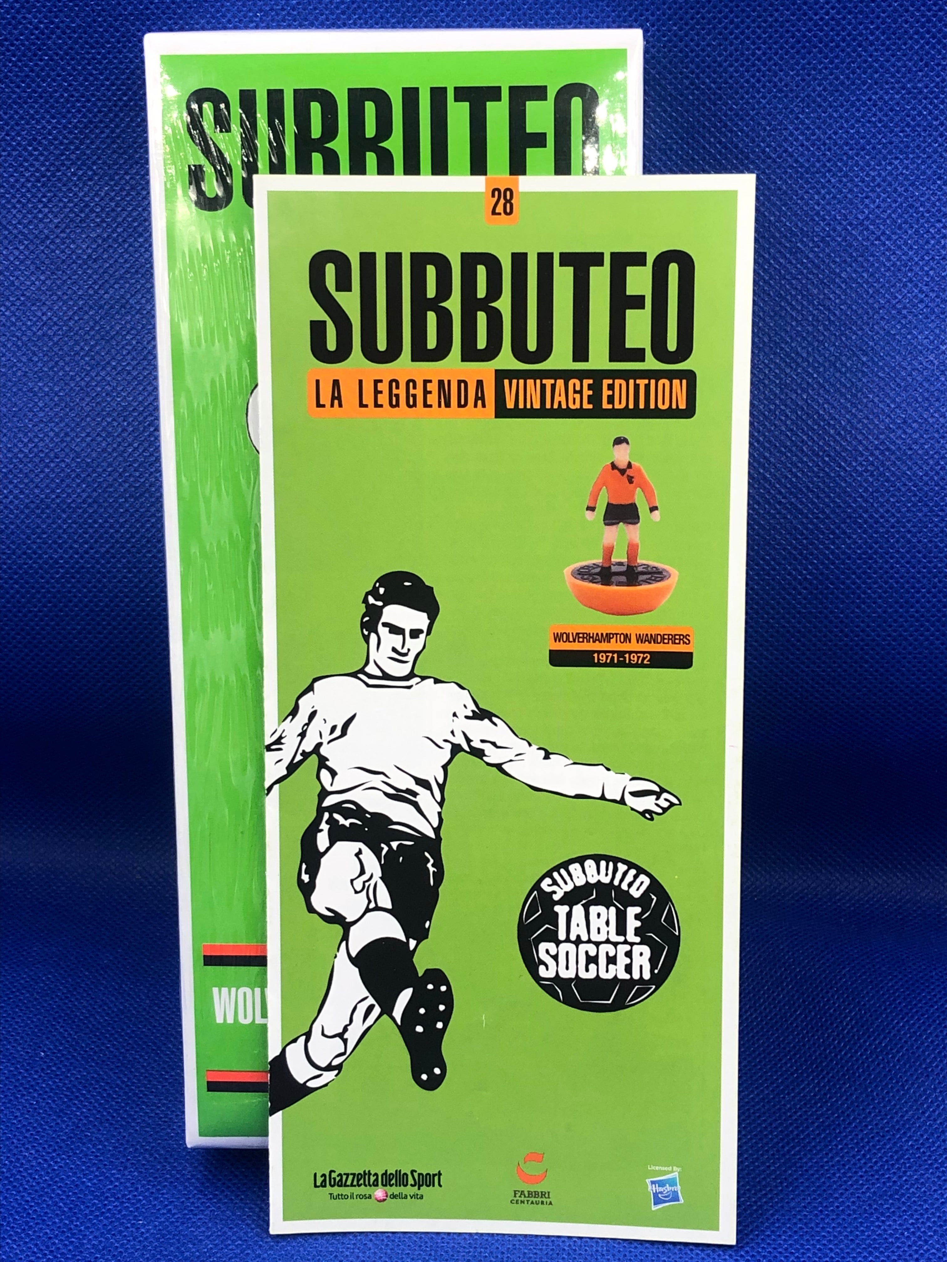 Subbuteo squadra hw vintage leggenda Wolverhampton Wanderers 1971/72 - sigillata