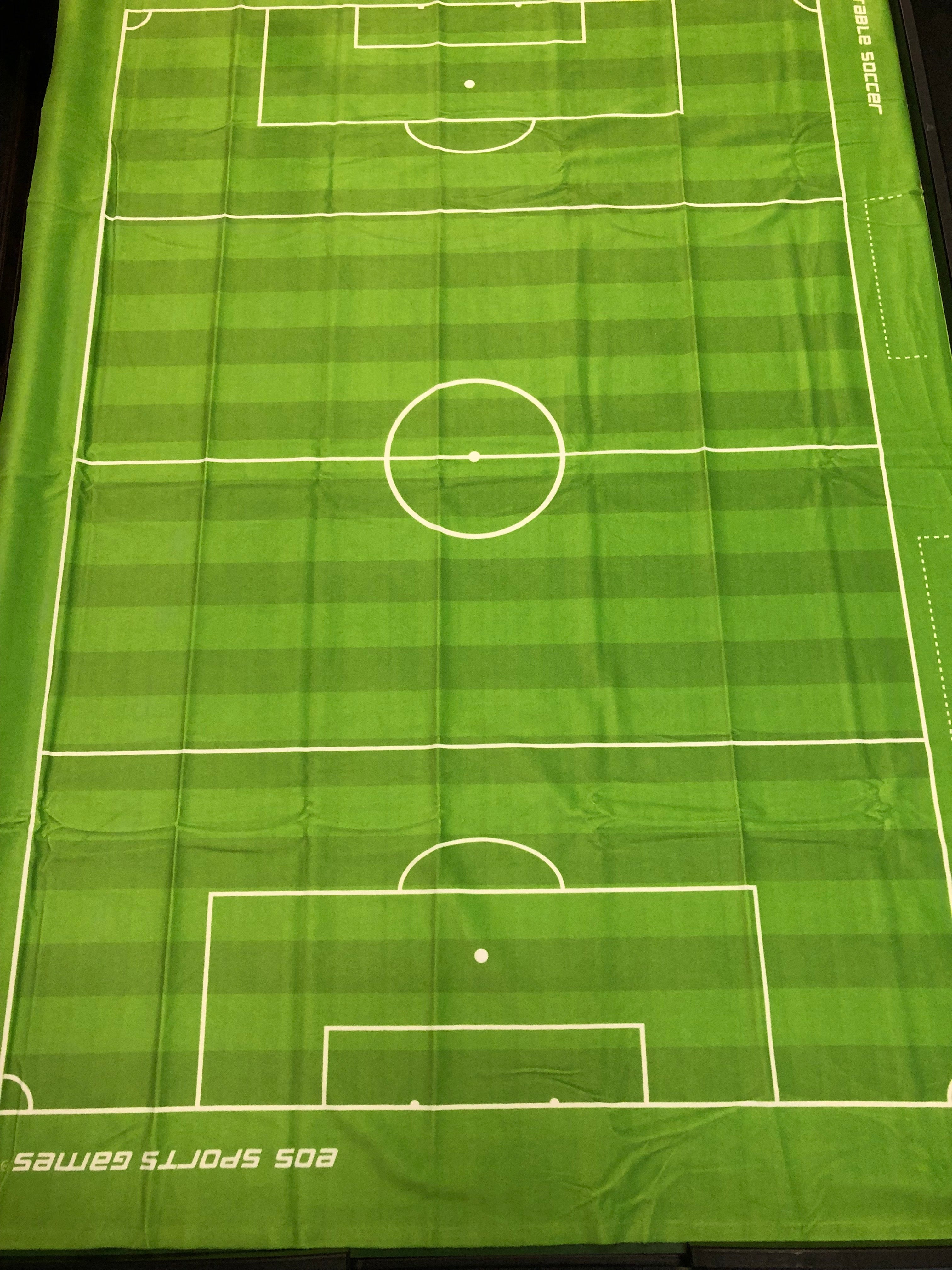 Campo subbuteo moderno telato