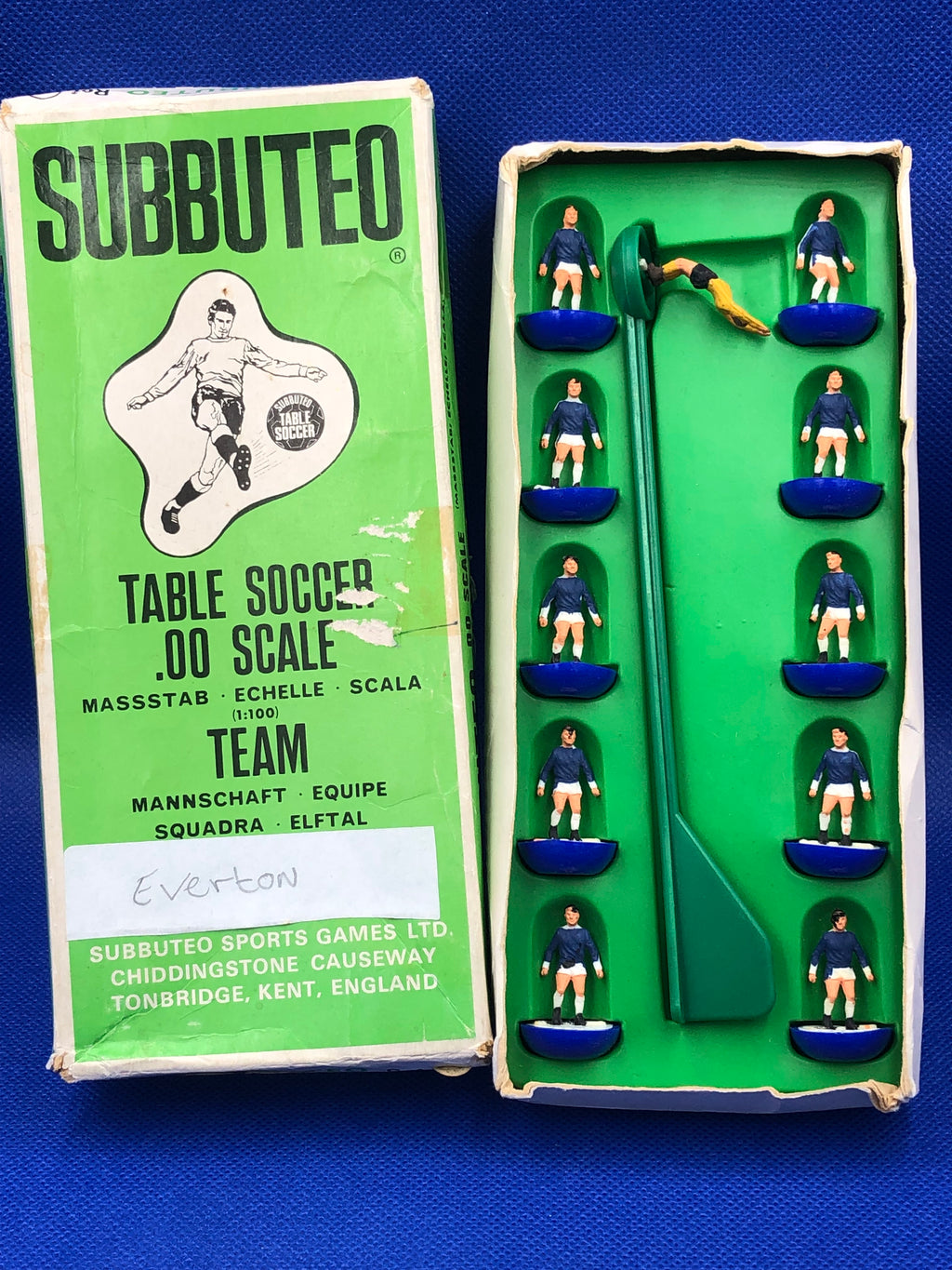 Subbuteo squadra hw Everton ref 248