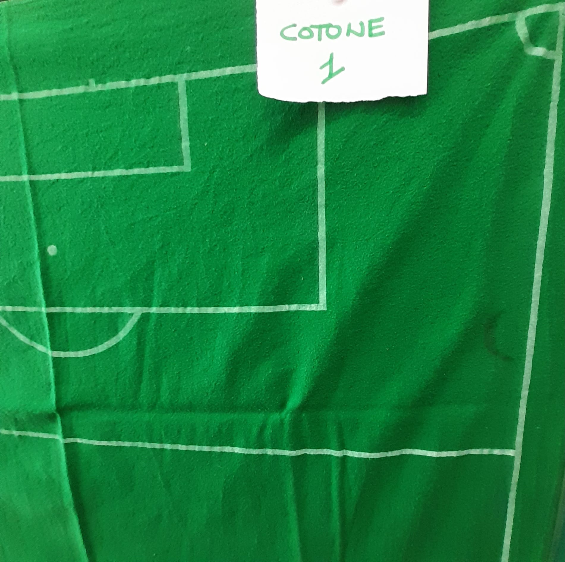 Subbuteo campo in cotone anni '60