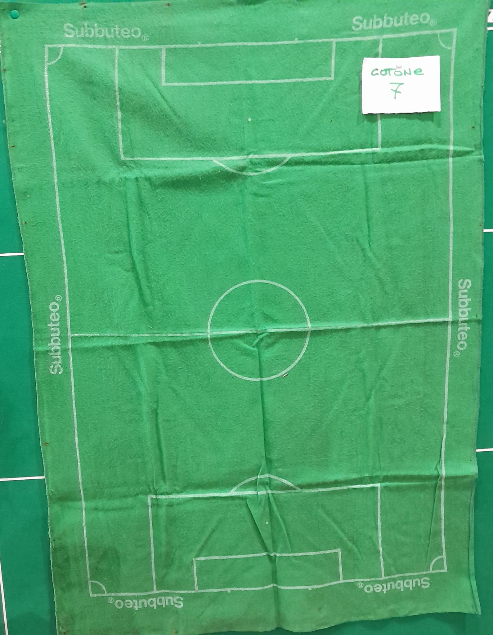 Subbuteo campo da gioco anni '80 misura ridotta da 5
