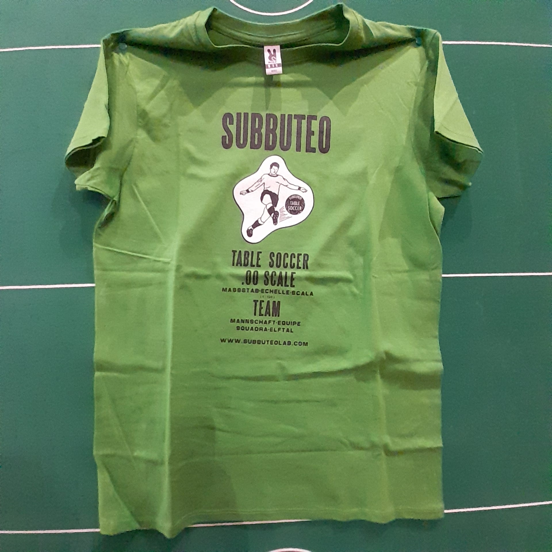 Subbuteo T-shirt in cotone con logo Table Soccer - taglia S