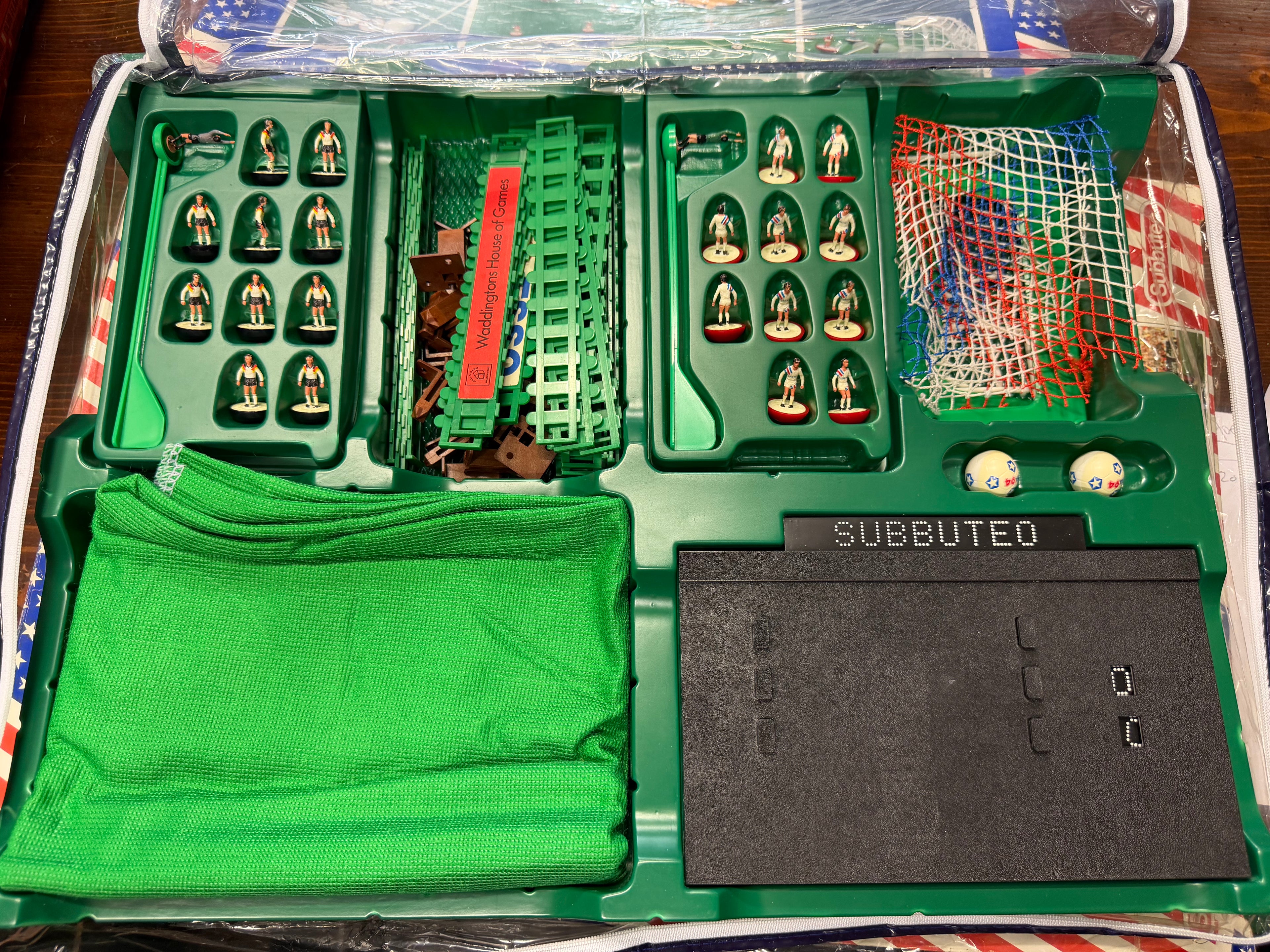 Subbuteo set box USA 1994
