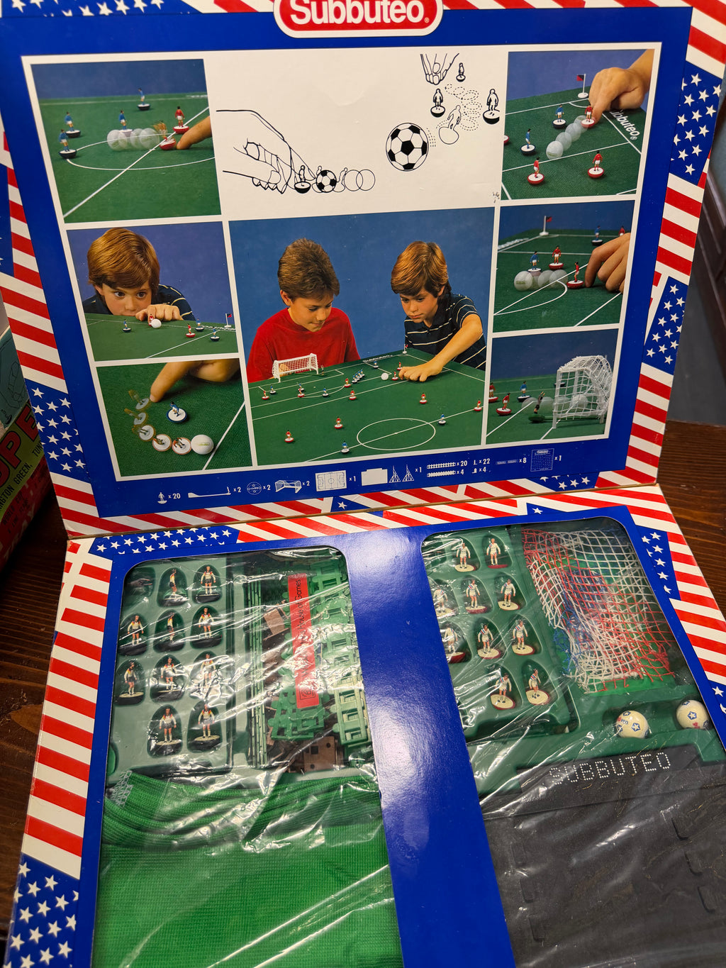 Subbuteo set box USA 1994