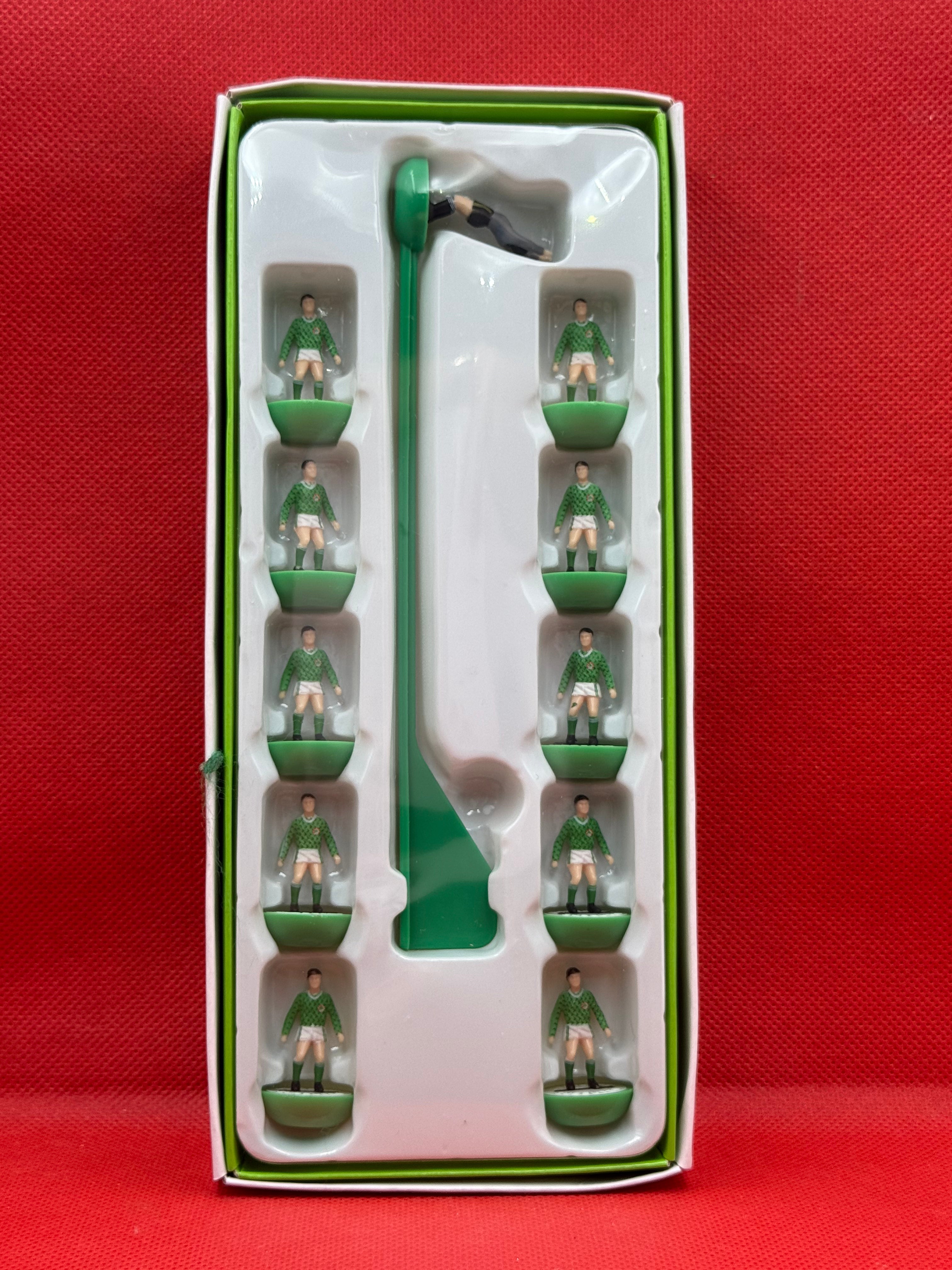 Subbuteo squadra hw vintage leggenda Platium Irlanda 1990 - con libretto