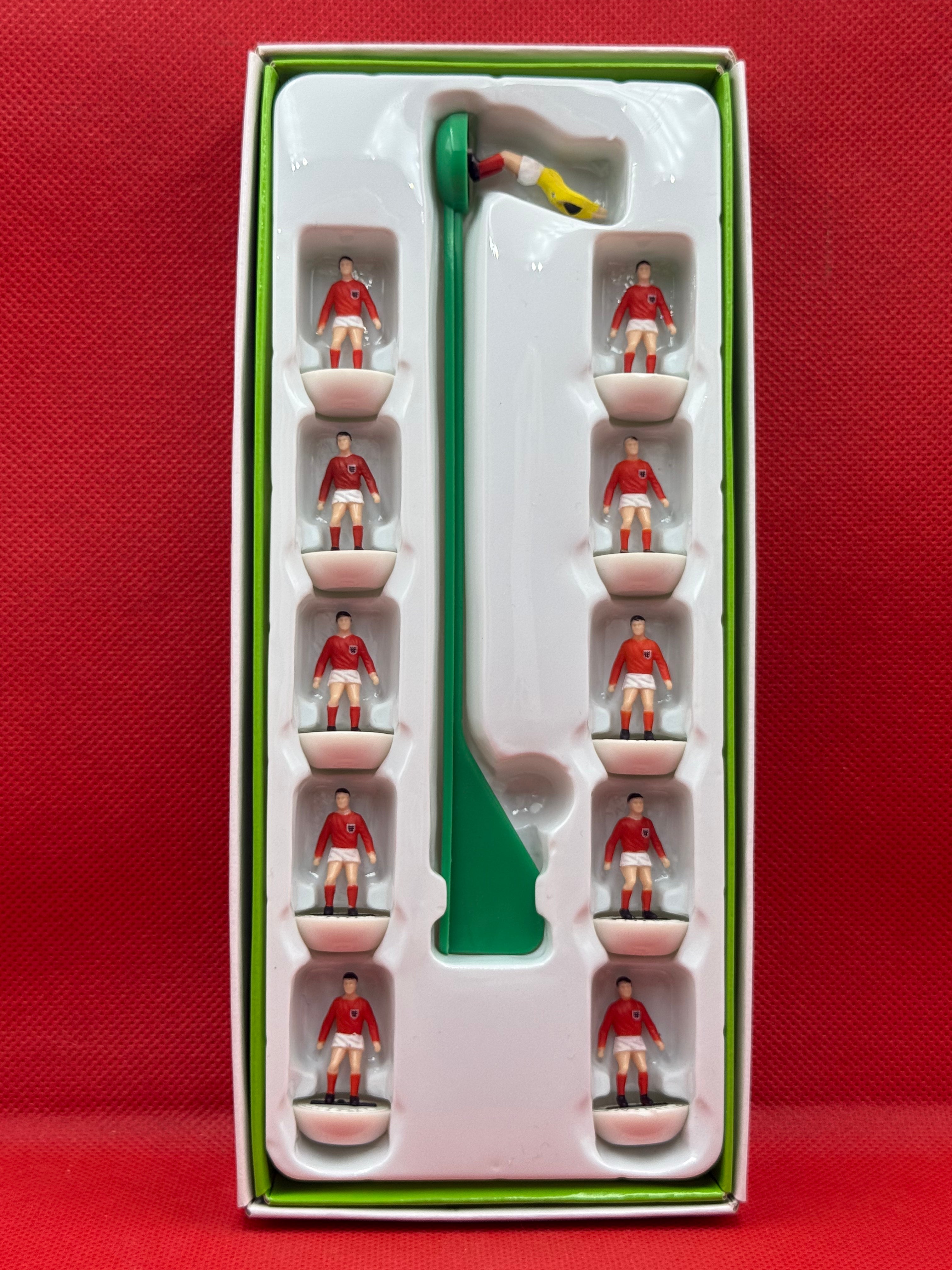 Subbuteo squadra hw vintage leggenda Platium Inghilterra 1966 - con libretto