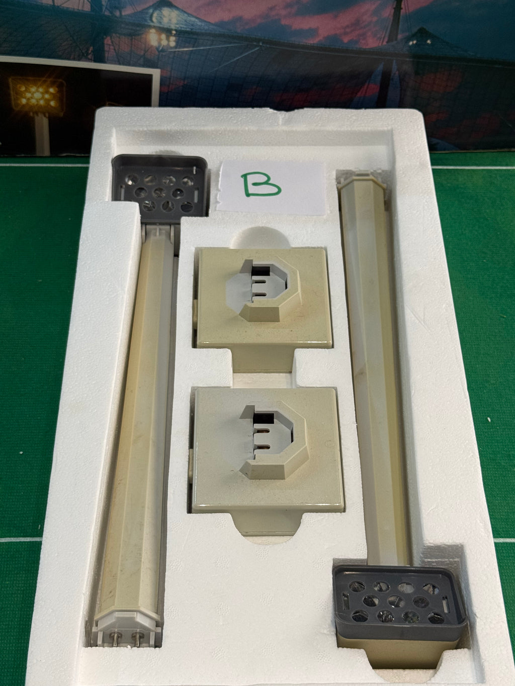 Subbuteo coppia di Riflettori stadio 61222 - B