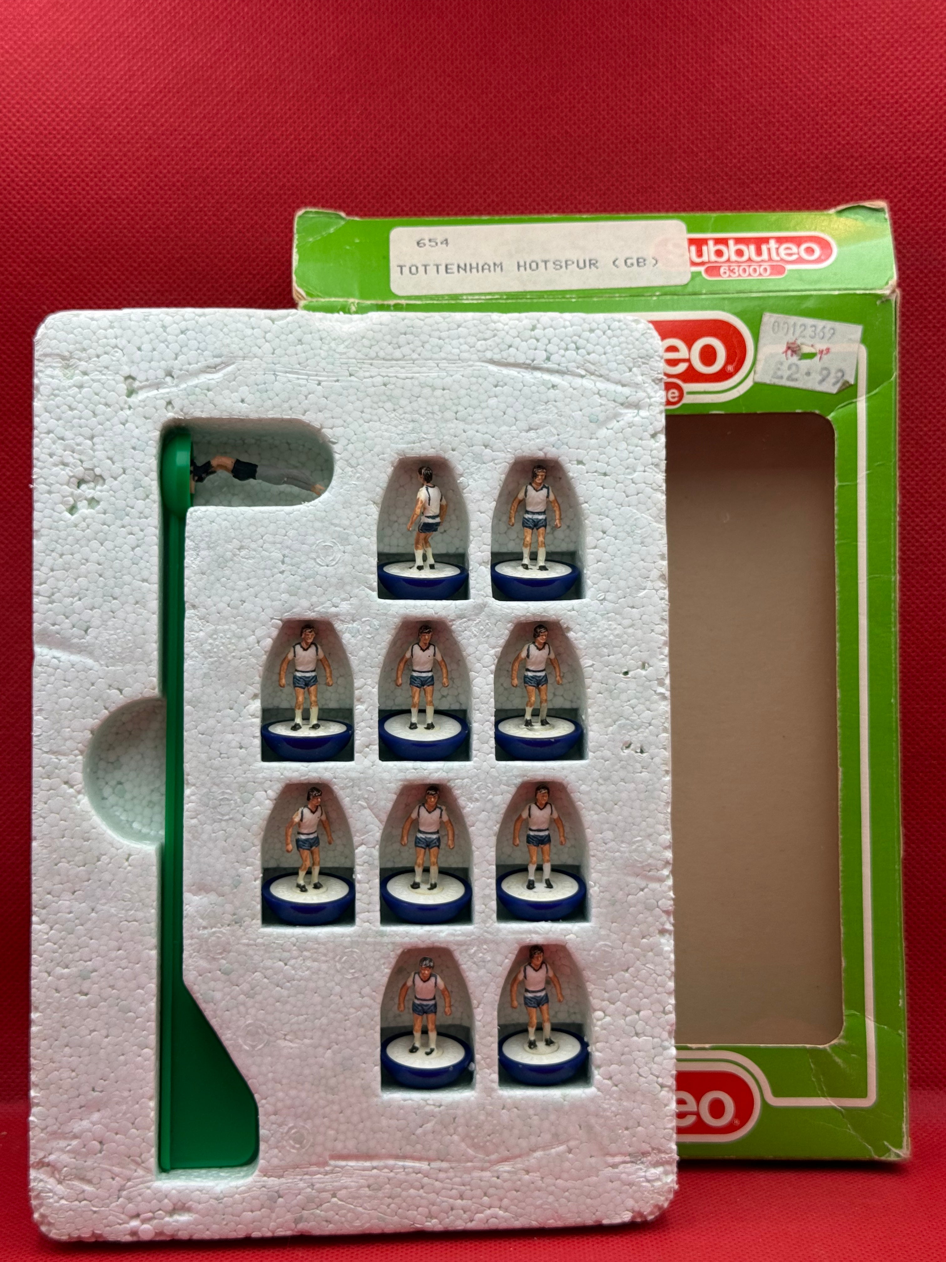Subbuteo squadra Lw Tottenham Hotspur ref 654
