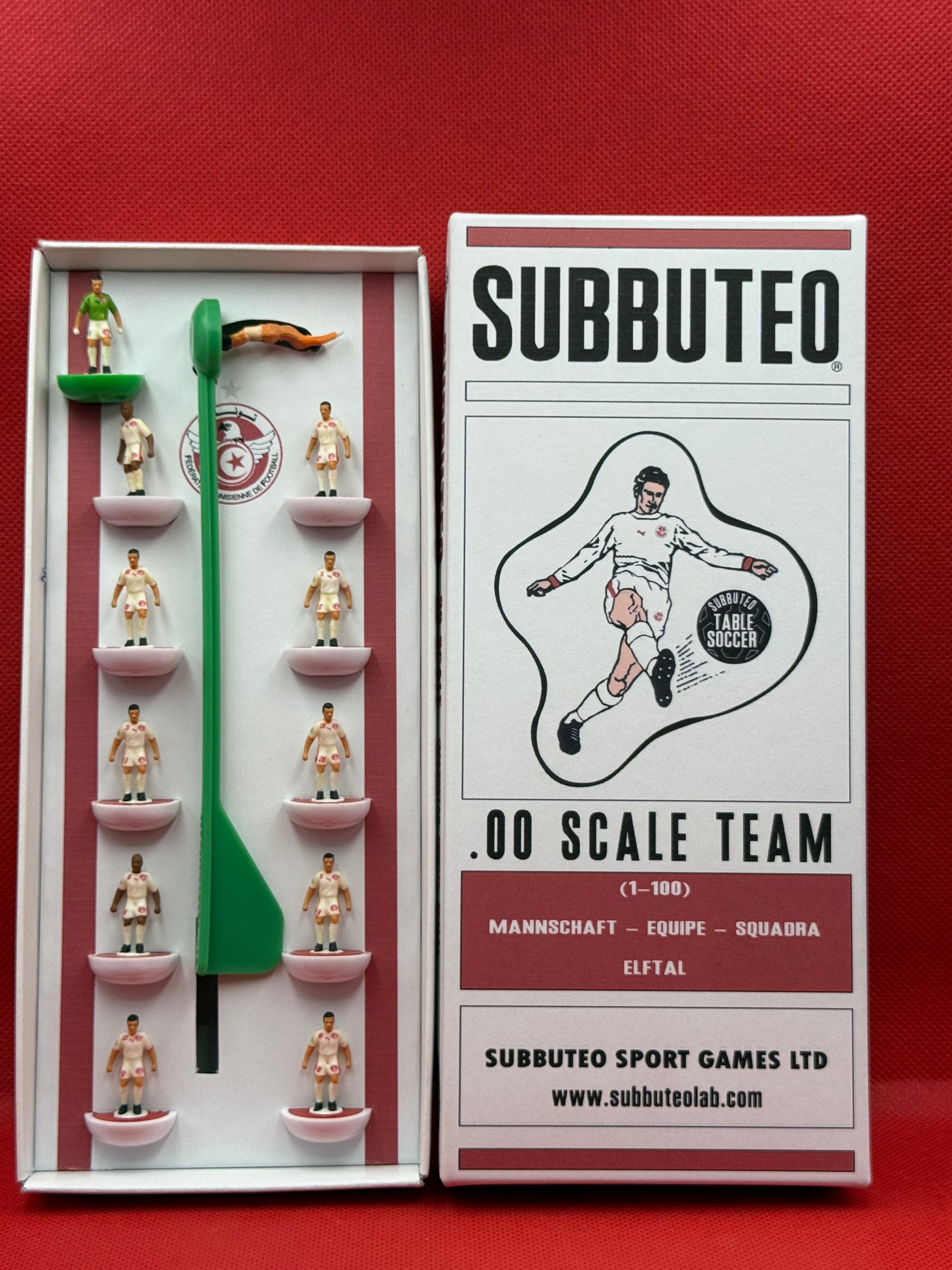 Subbuteo squadra Hw Tunisia 2015 - Decal