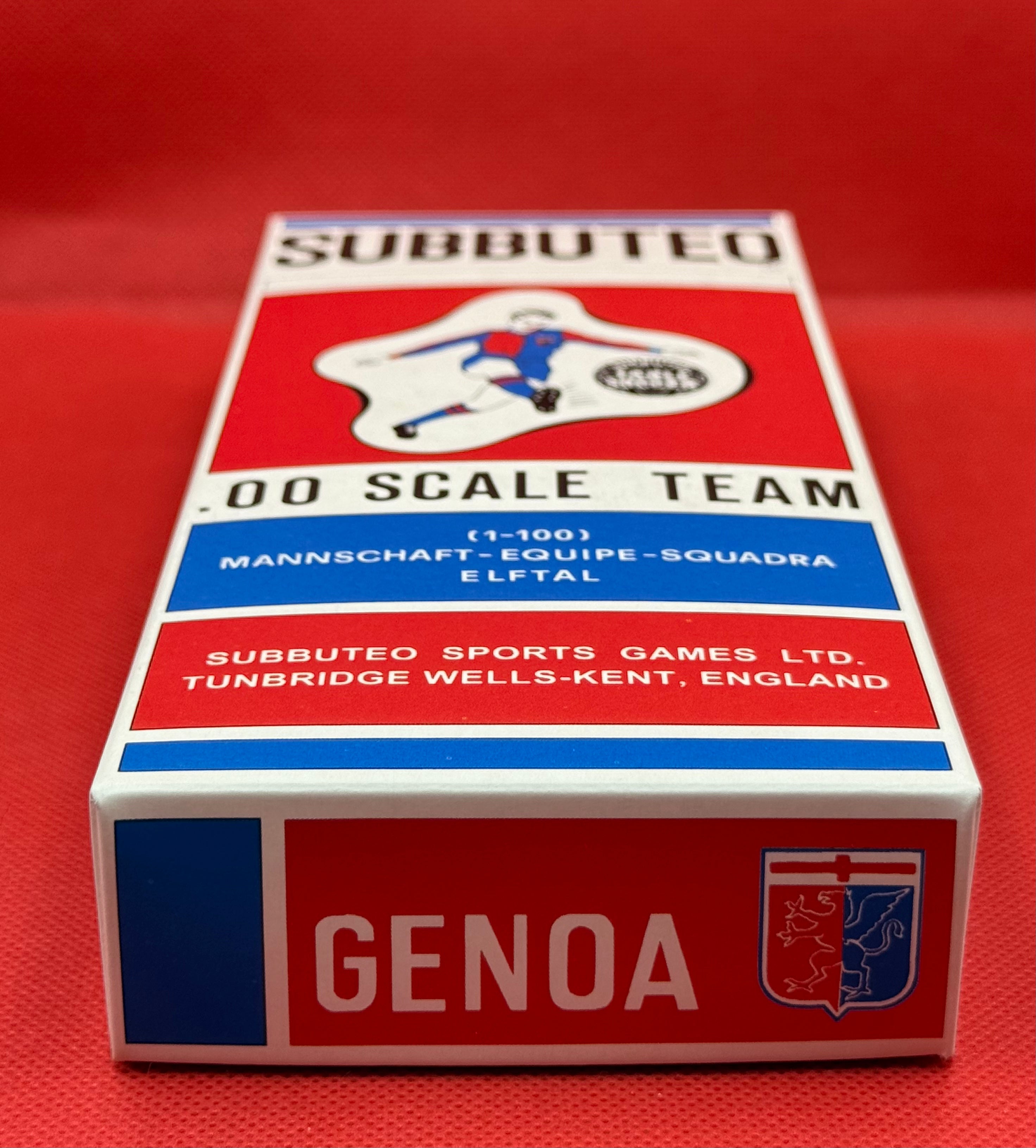 Subbuteo Box replica Hw - Genoa