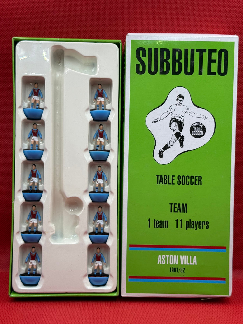 Subbuteo squadra Hw vintage leggenda Aston Villa