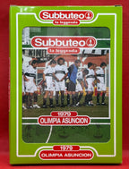 Subbuteo 'serie la Leggenda Lw' Olimpia Asuncion 1979 - con libretto