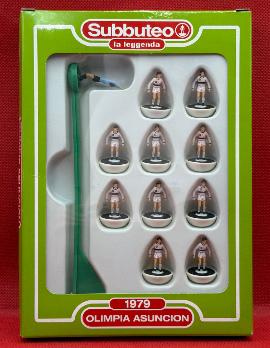 Subbuteo 'serie la Leggenda Lw' Olimpia Asuncion 1979 - con libretto