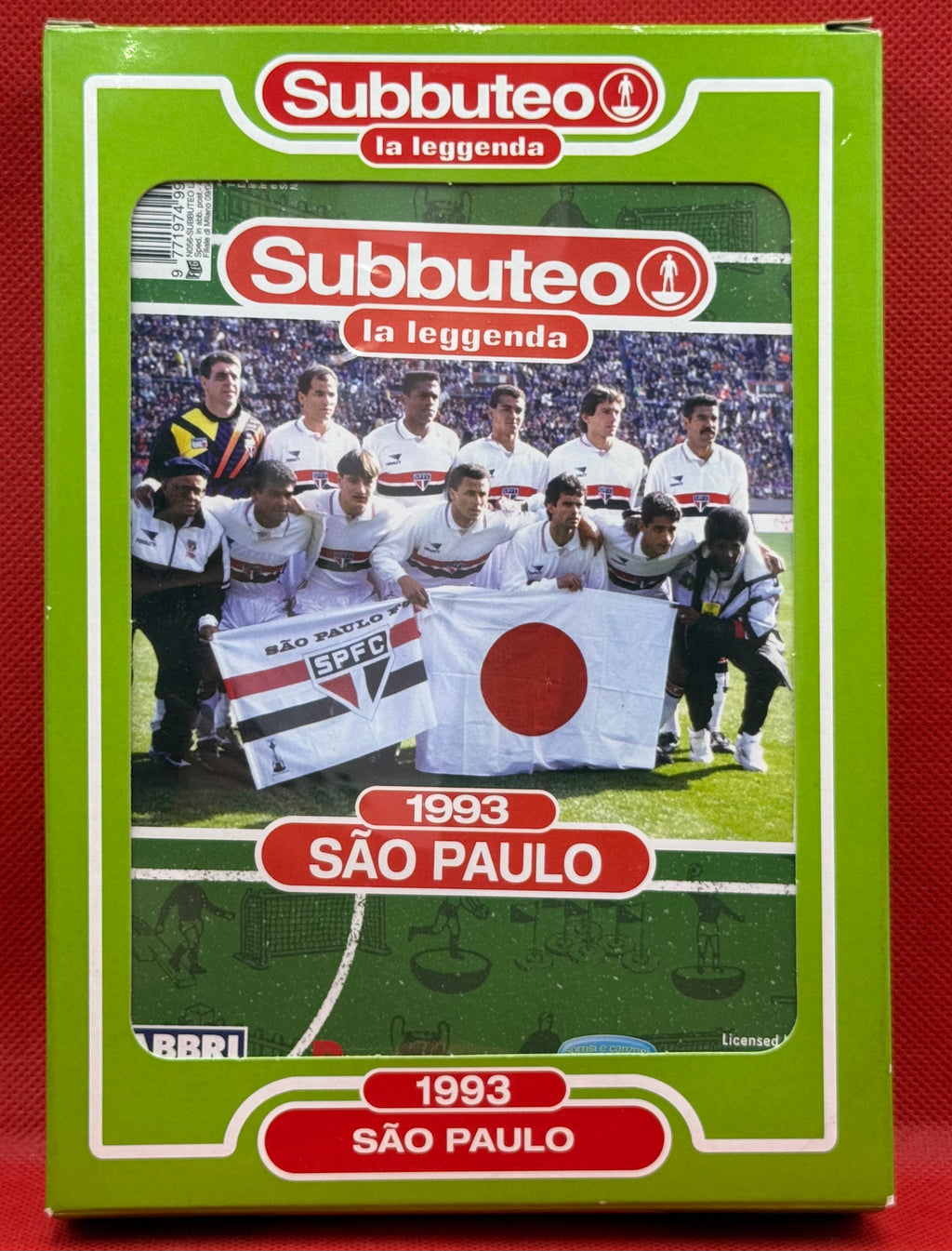 Subbuteo 'serie la Leggenda Lw' Sao Paulo 1993 - con libretto