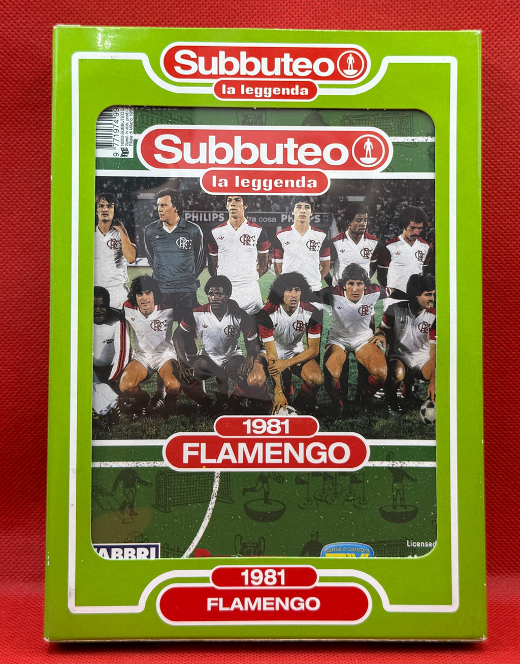 Subbuteo 'serie la Leggenda Lw' Flamengo 1981 - con libretto