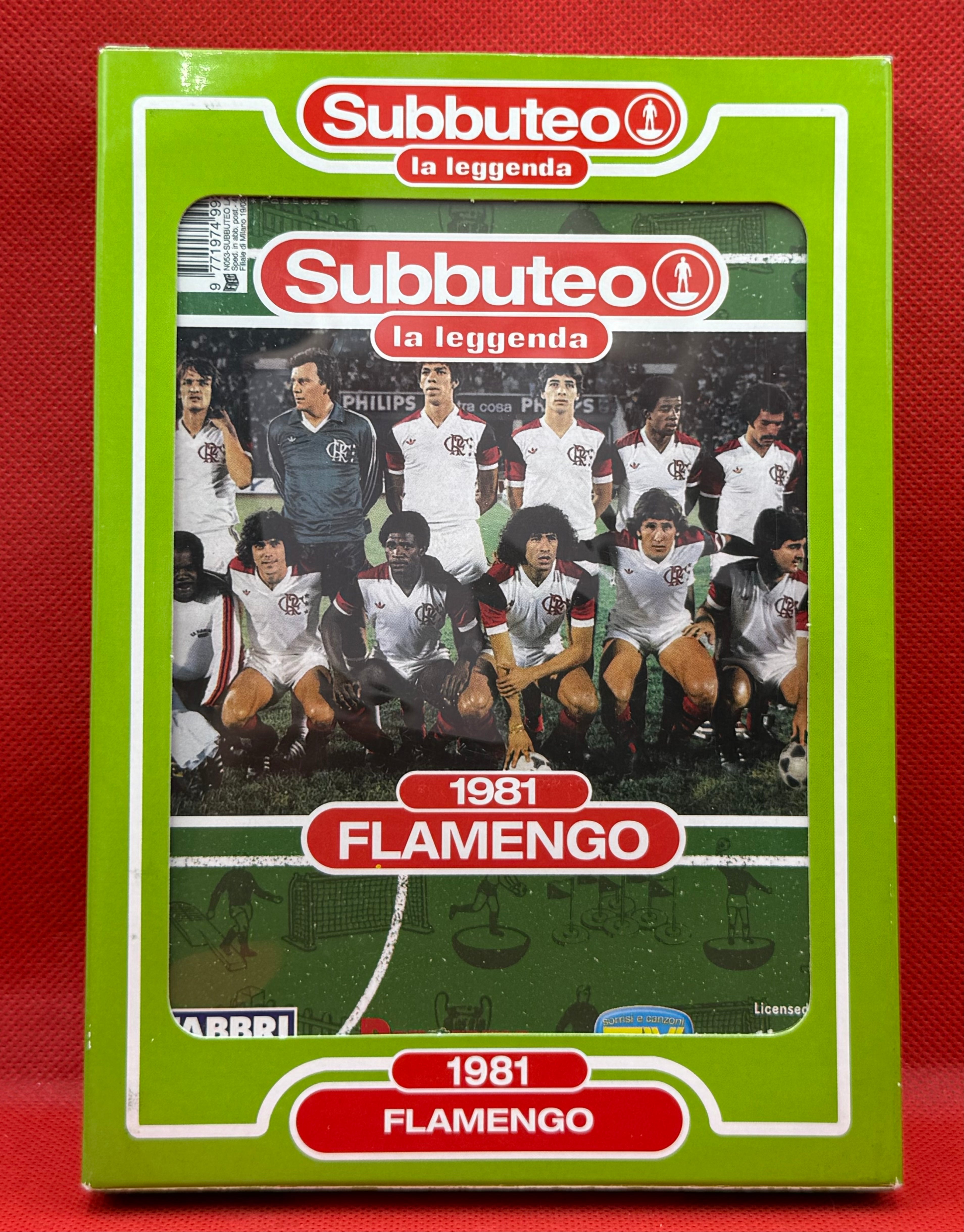 Subbuteo 'serie la Leggenda Lw' Flamengo 1981 - con libretto
