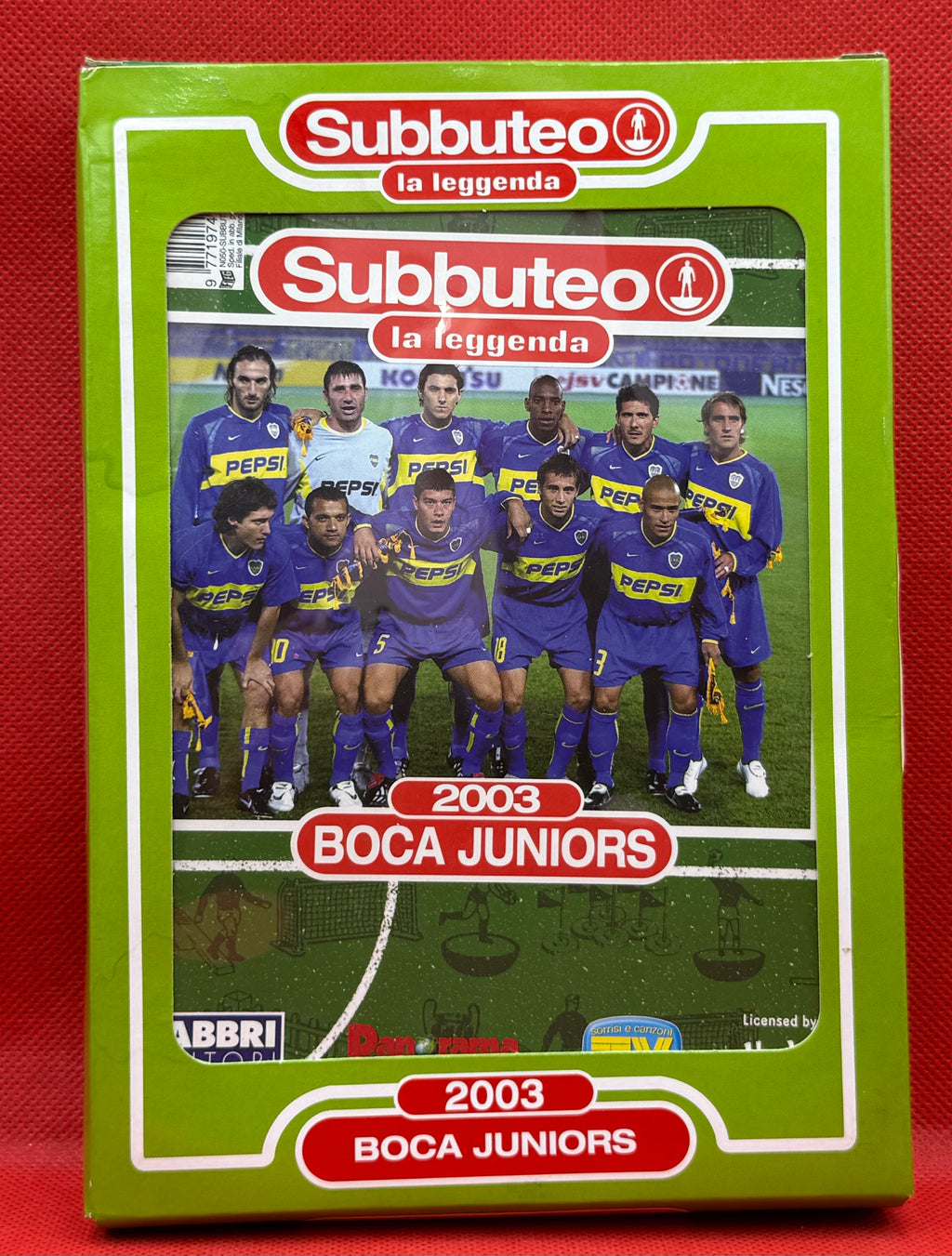 Subbuteo 'serie la Leggenda Lw' Boca Juniors 2003 - con libretto