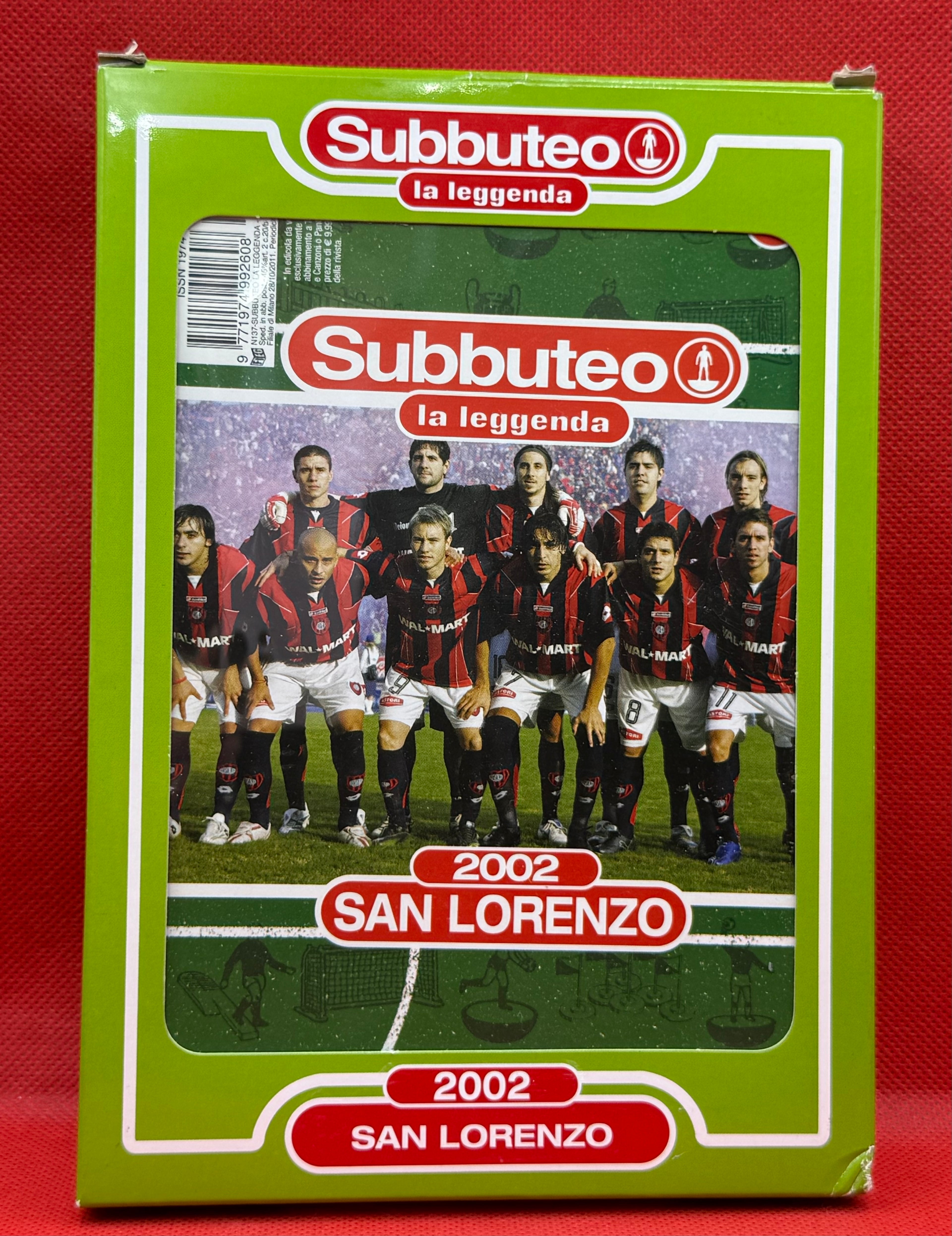 Subbuteo 'serie la Leggenda Lw' San Lorenzo 2002 - con libretto
