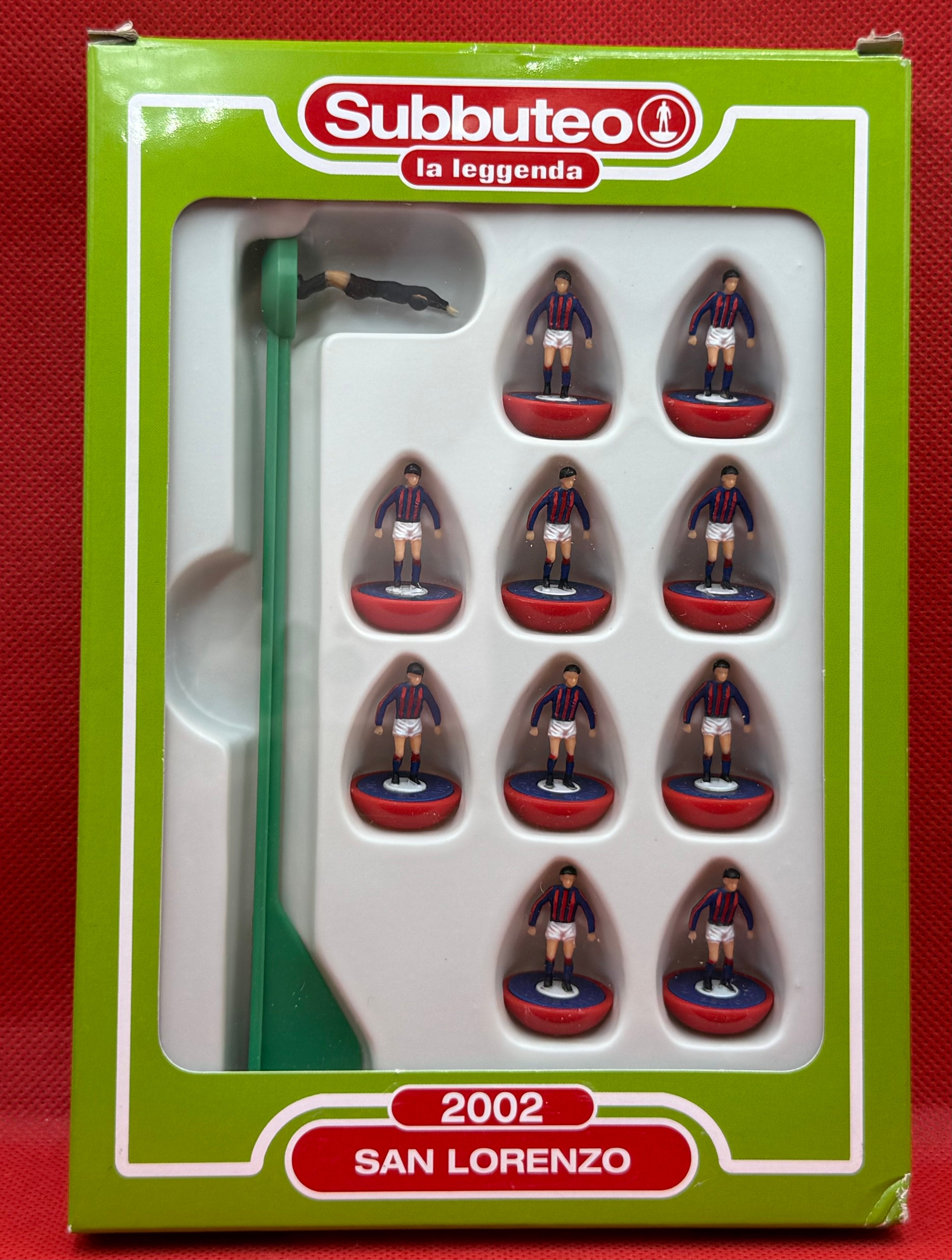 Subbuteo 'serie la Leggenda Lw' San Lorenzo 2002 - con libretto