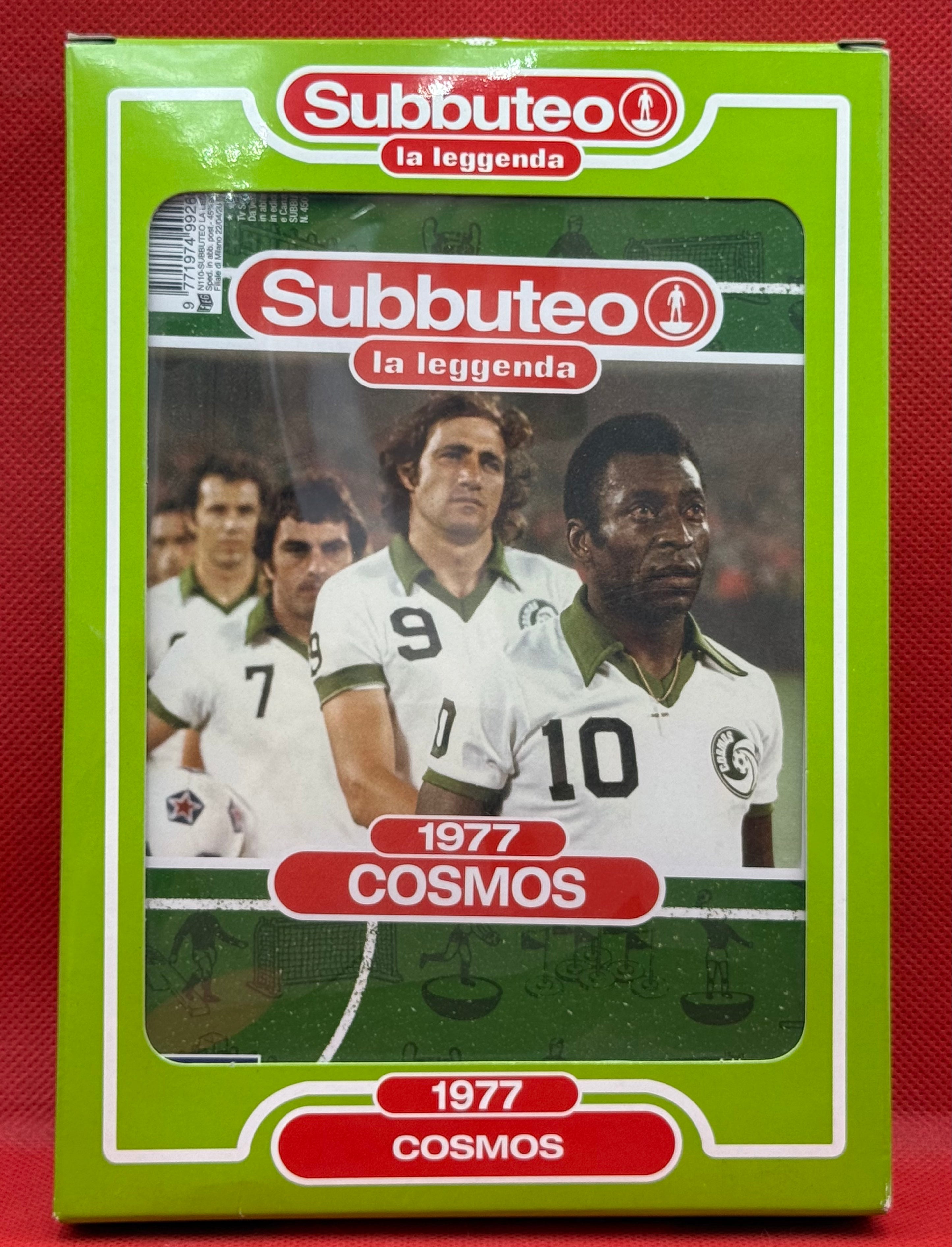 Subbuteo 'serie la Leggenda Lw' Cosmos 1977 - con libretto