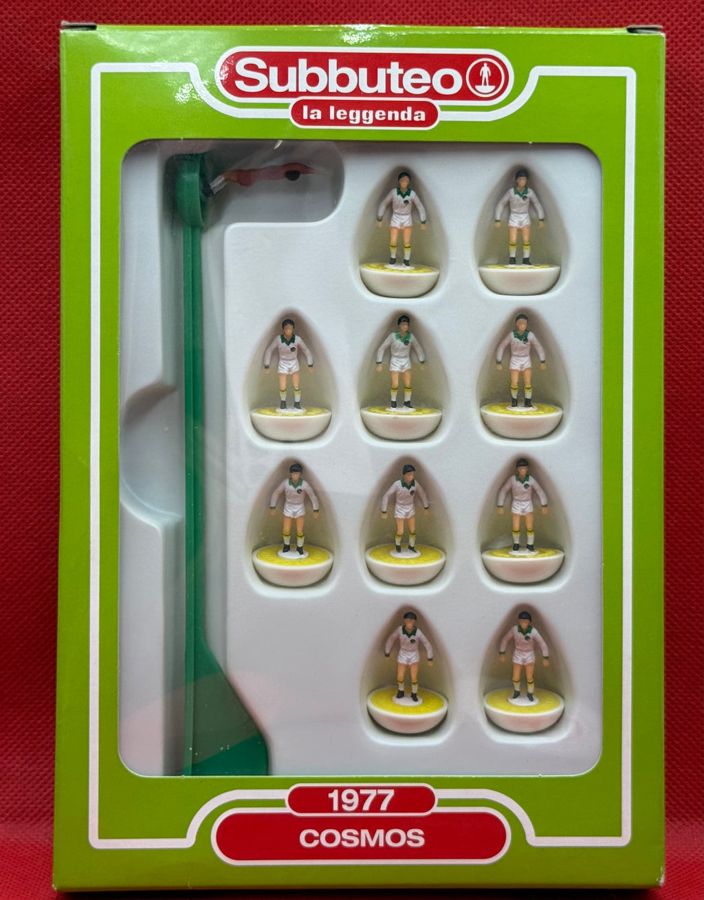Subbuteo 'serie la Leggenda Lw' Cosmos 1977 - con libretto