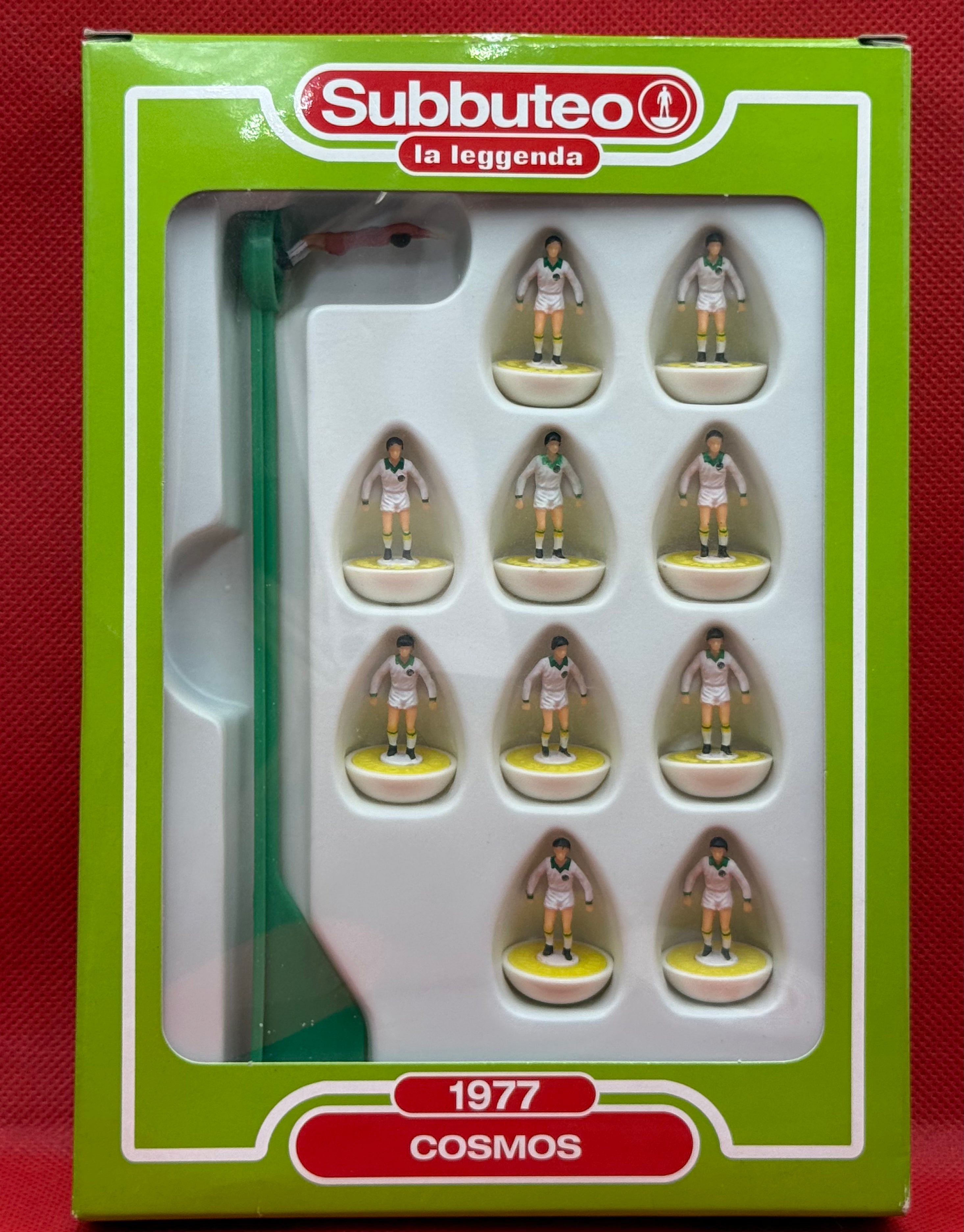 Subbuteo 'serie la Leggenda Lw' Cosmos 1977 - con libretto
