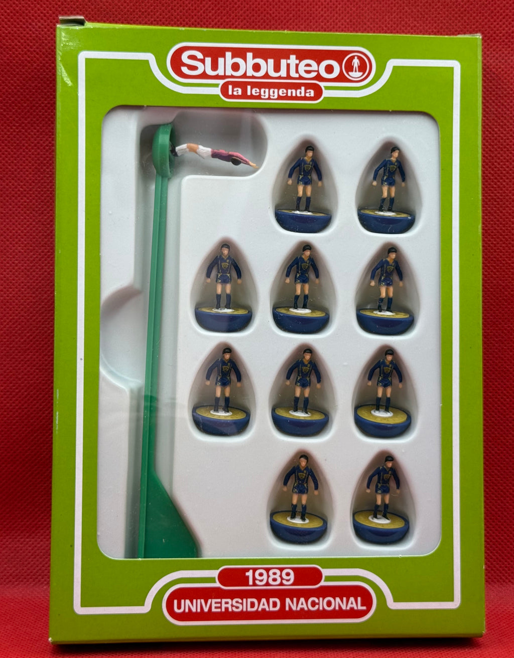 Subbuteo 'serie la Leggenda Lw' Universidad Nacional 1989 - con libretto