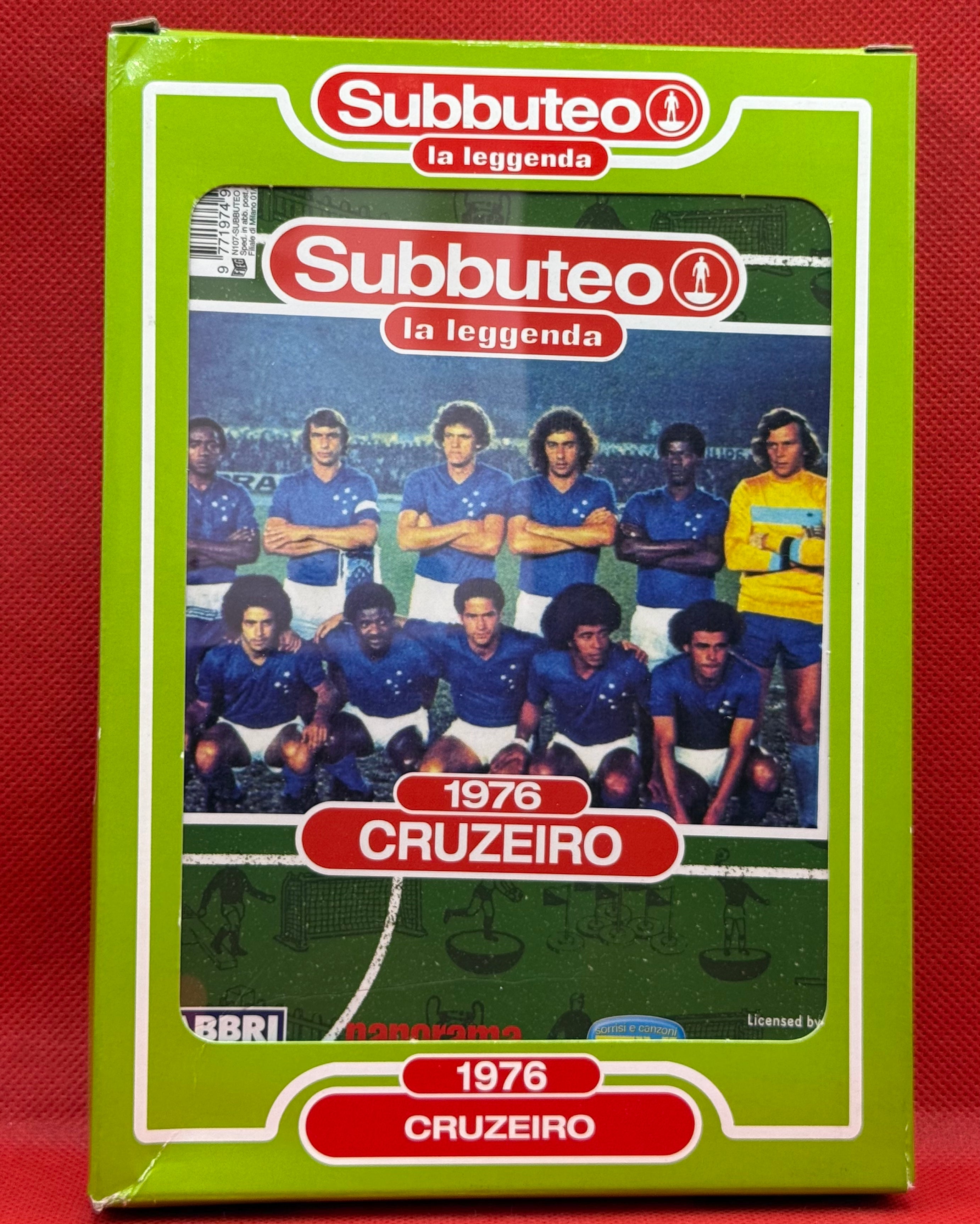 Subbuteo 'serie la Leggenda Lw' Cruzeiro 1976 - con libretto