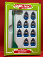 Subbuteo 'serie la Leggenda Lw' Cruzeiro 1976 - con libretto