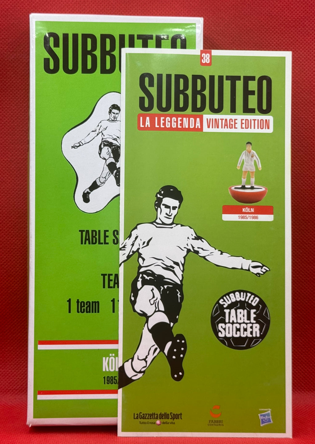 Subbuteo squadra Hw vintage Leggenda Colonia 1985/86 - con libretto