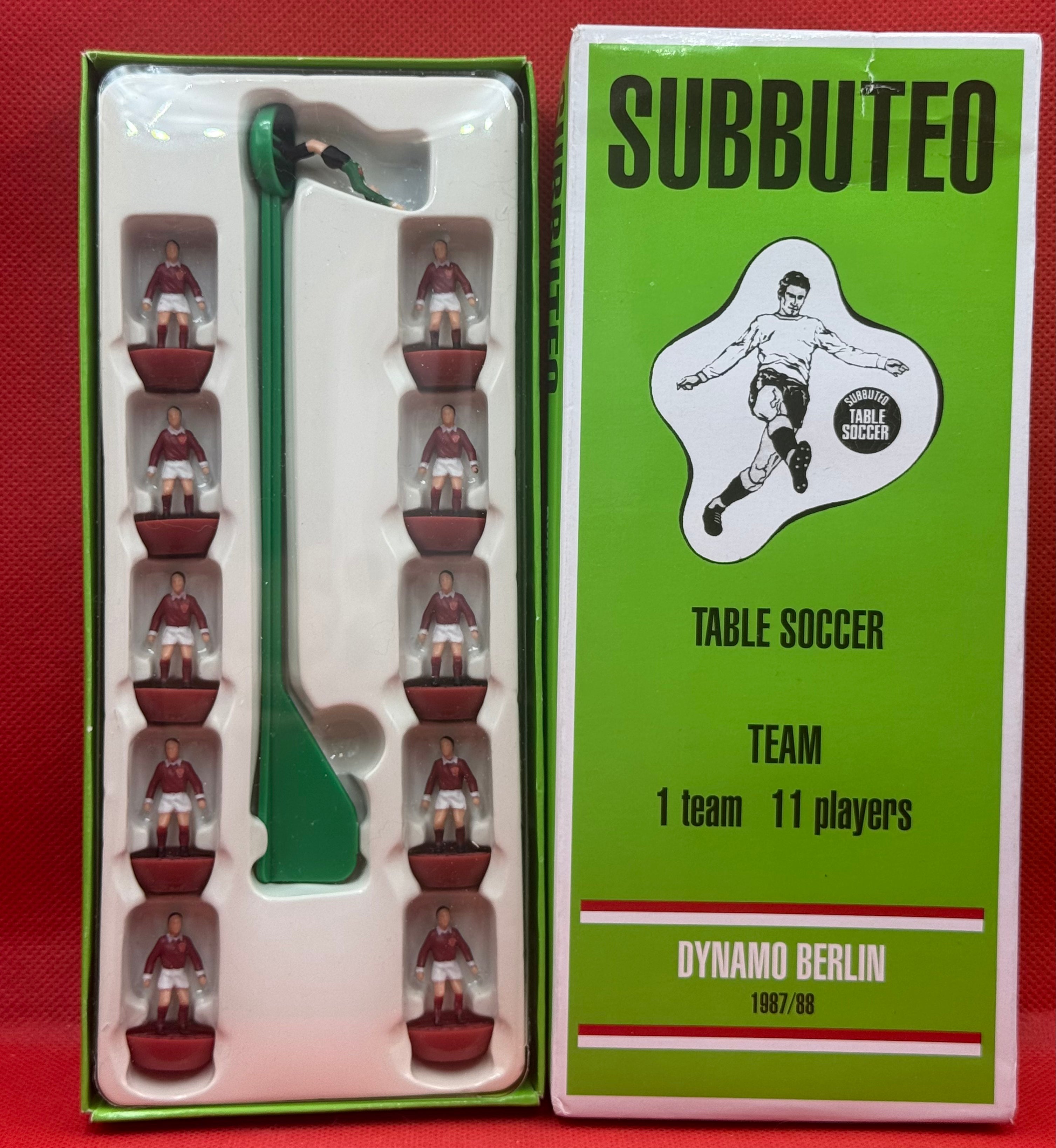 Subbuteo squadra Hw vintage Leggenda Dinamo Berlino 1987/88 - con libretto