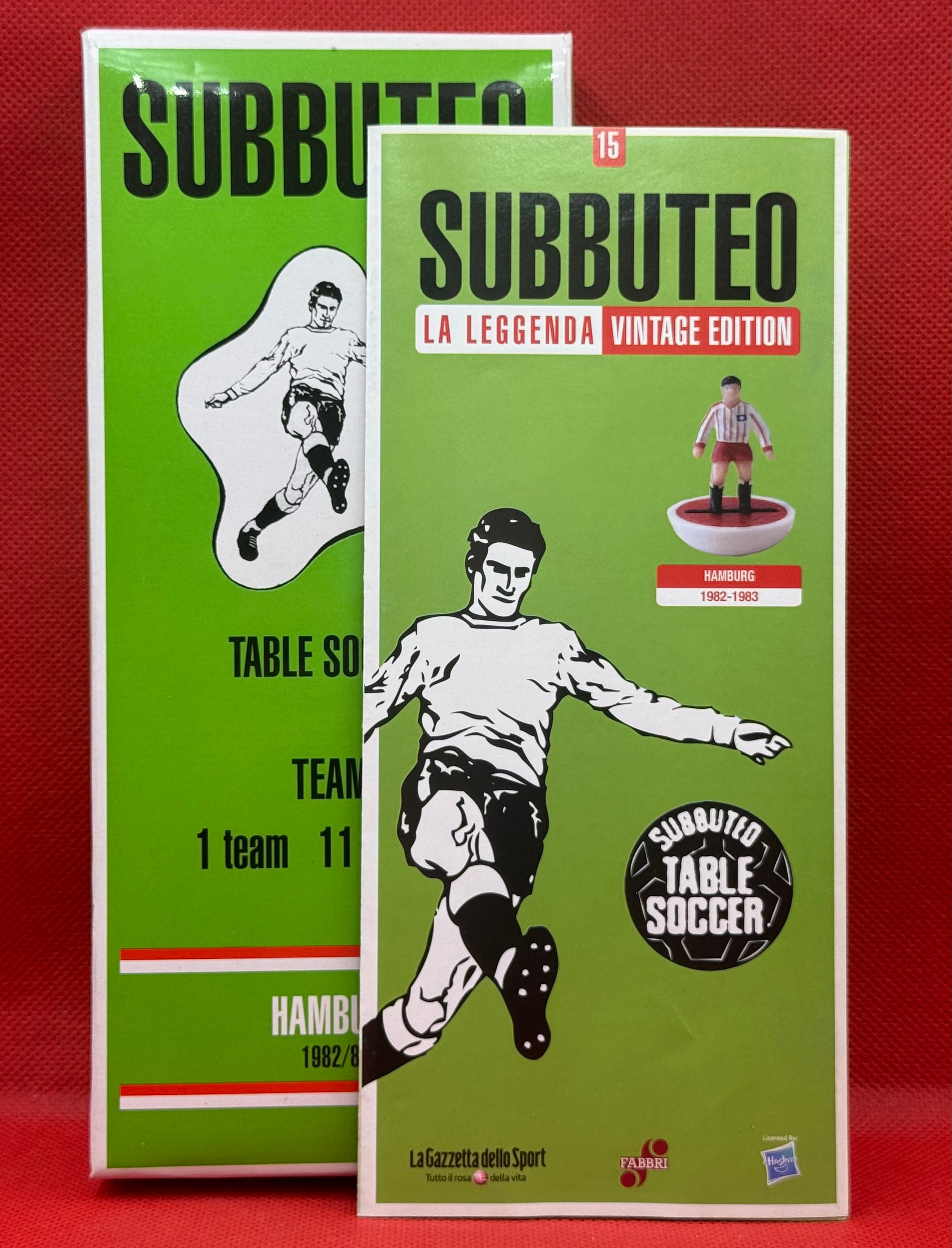 Subbuteo squadra Hw vintage Leggenda Amburgo 1982/83 - con libretto