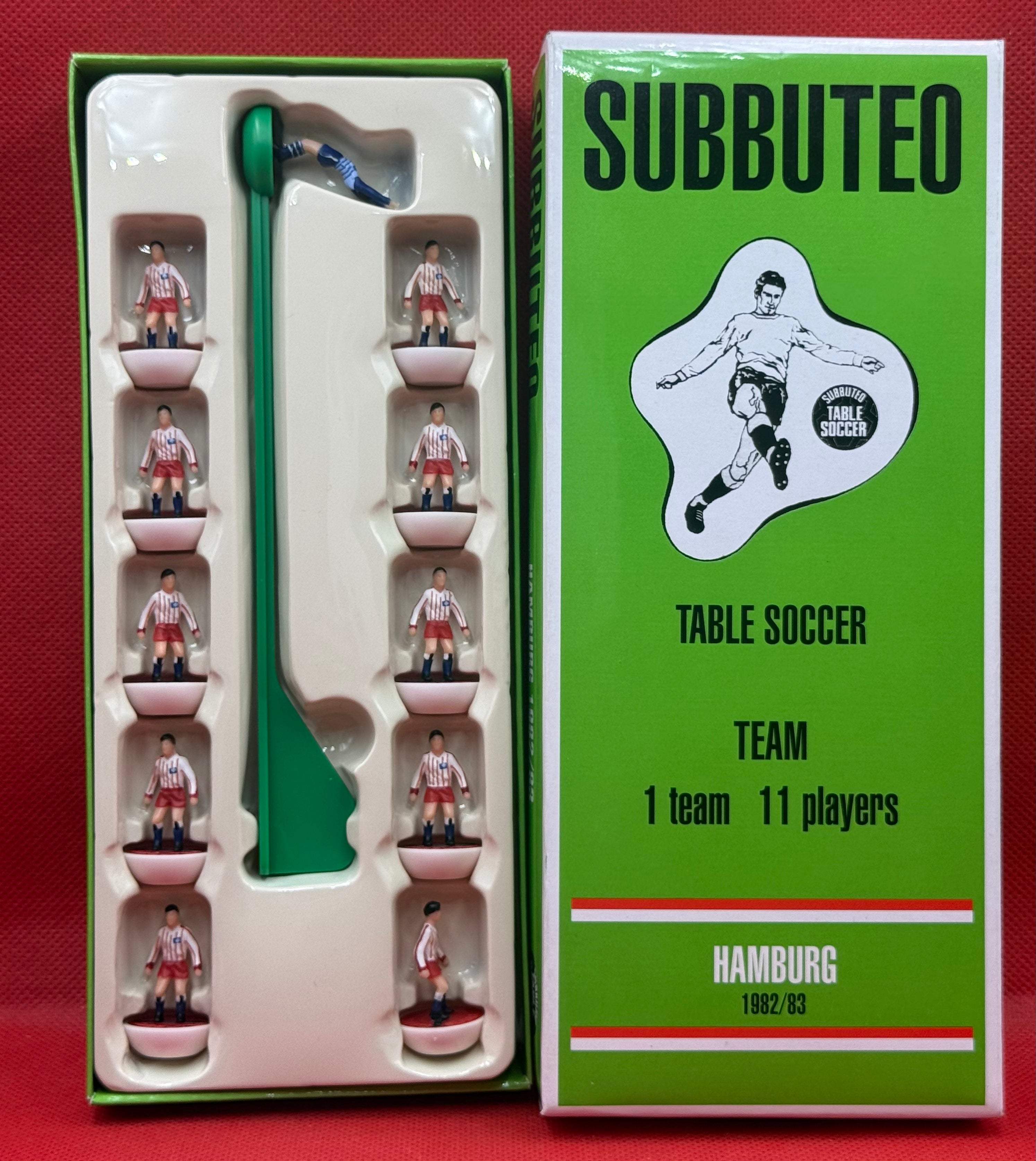 Subbuteo squadra Hw vintage Leggenda Amburgo 1982/83 - con libretto