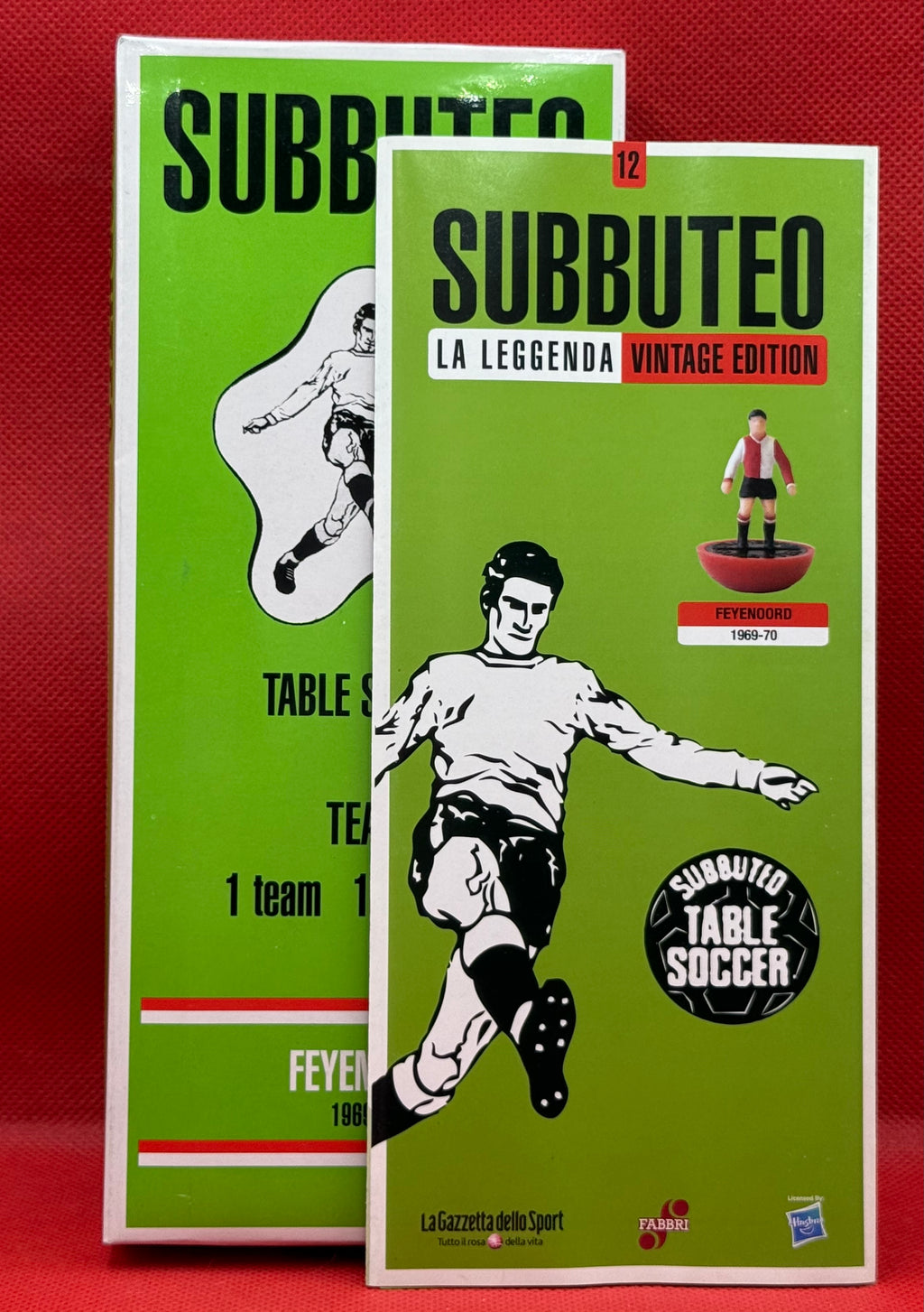 Subbuteo squadra Hw vintage Leggenda Feyenoord 1969/70 - con libretto