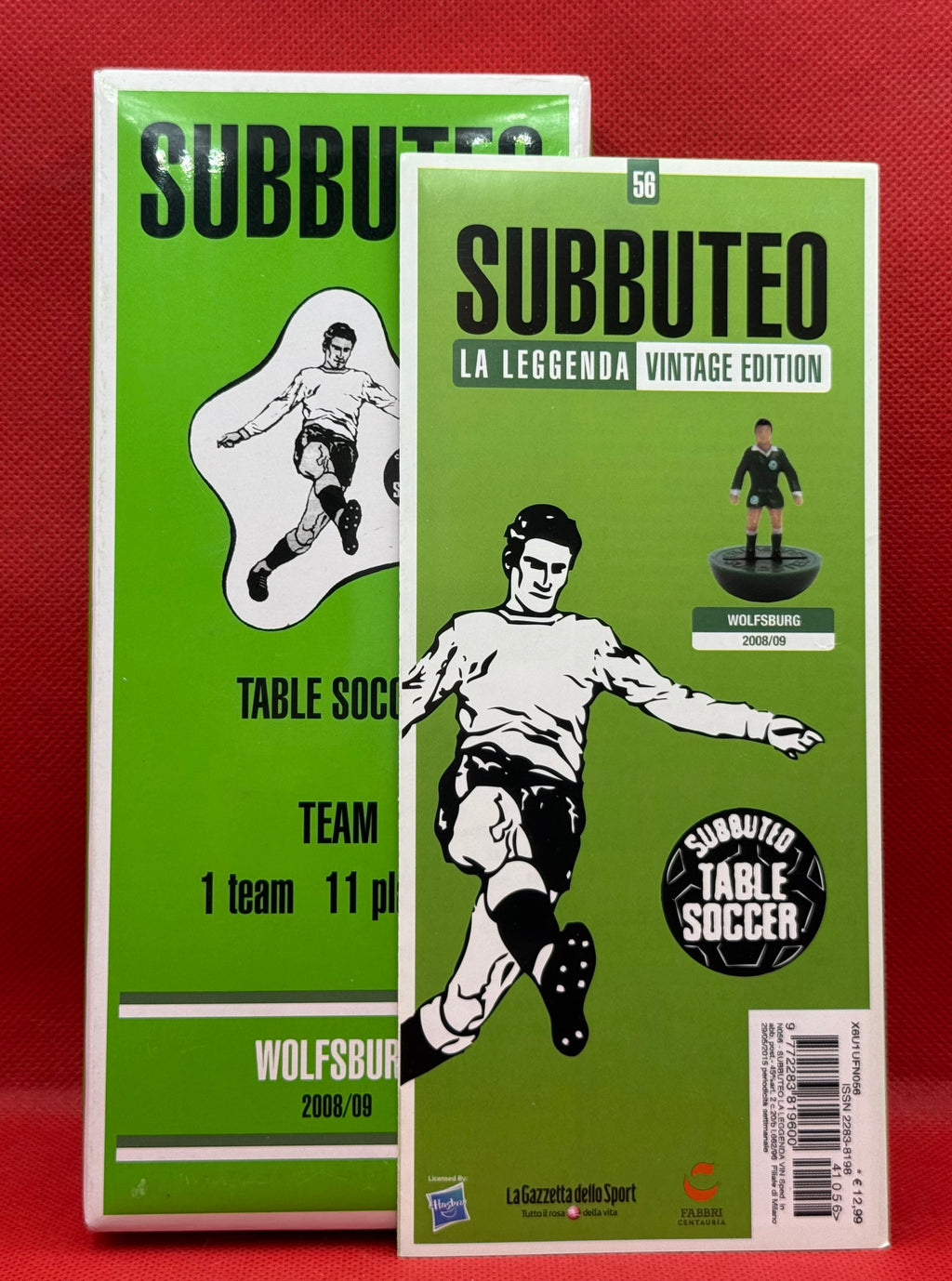 Subbuteo squadra Hw vintage Leggenda Wolfsburg 2008/09 - con libretto