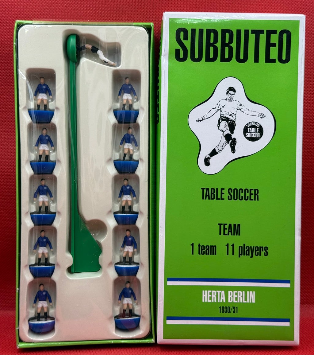 Subbuteo squadra Hw vintage Leggenda Herta Berlino 1930/31 - con libretto