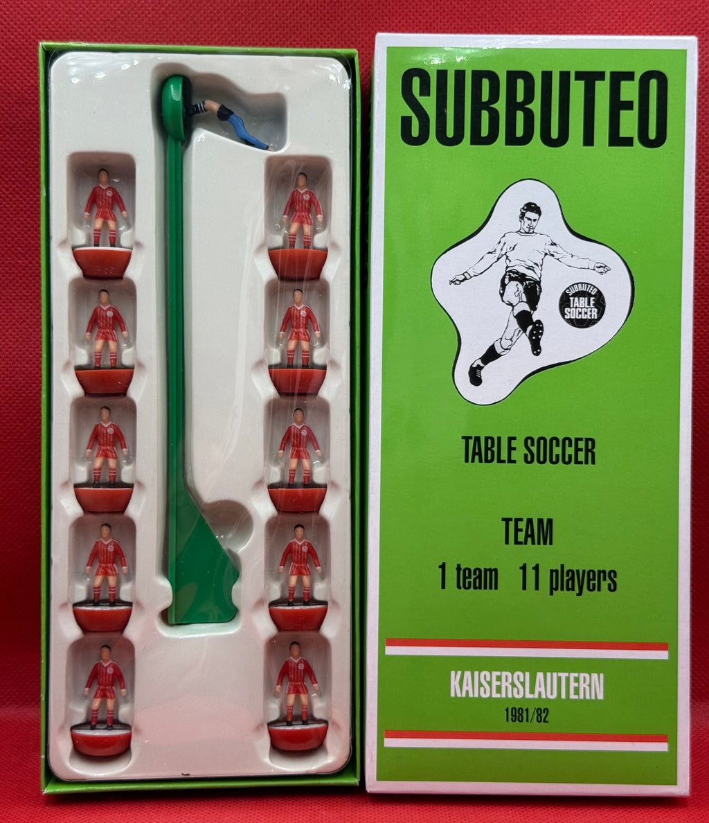 Subbuteo squadra Hw vintage Leggenda Kaiserlautern 1981/82