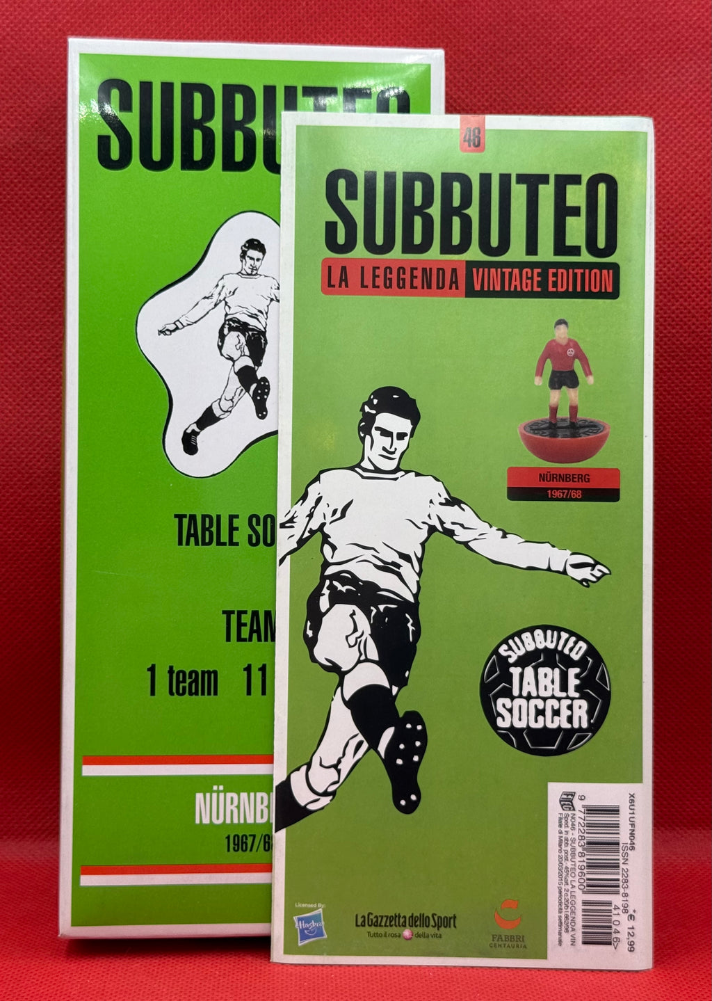 Subbuteo squadra Hw vintage Leggenda Norimberga 1967/68 - con libretto