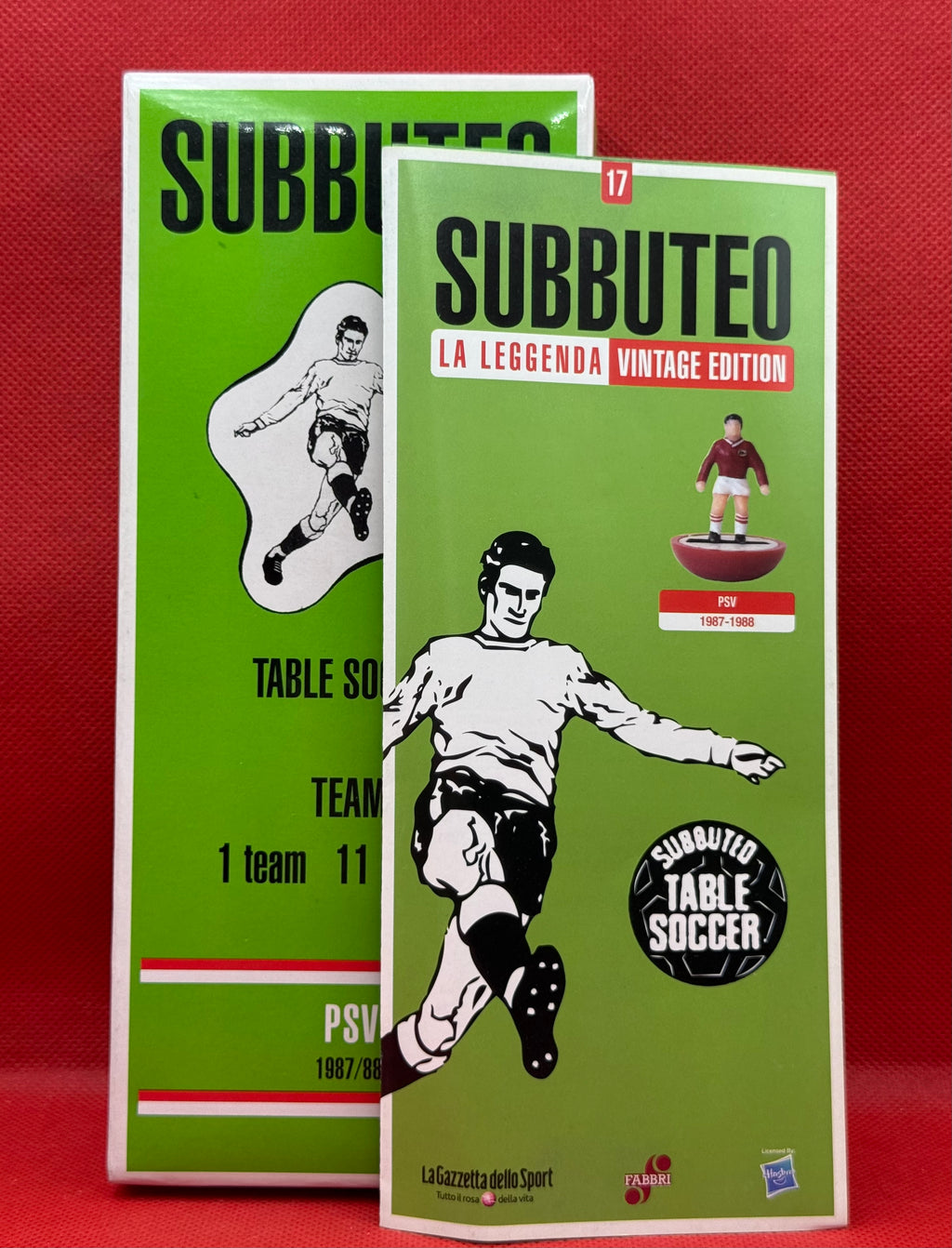 Subbuteo squadra Hw vintage Leggenda Psv 1987/88 - con libretto